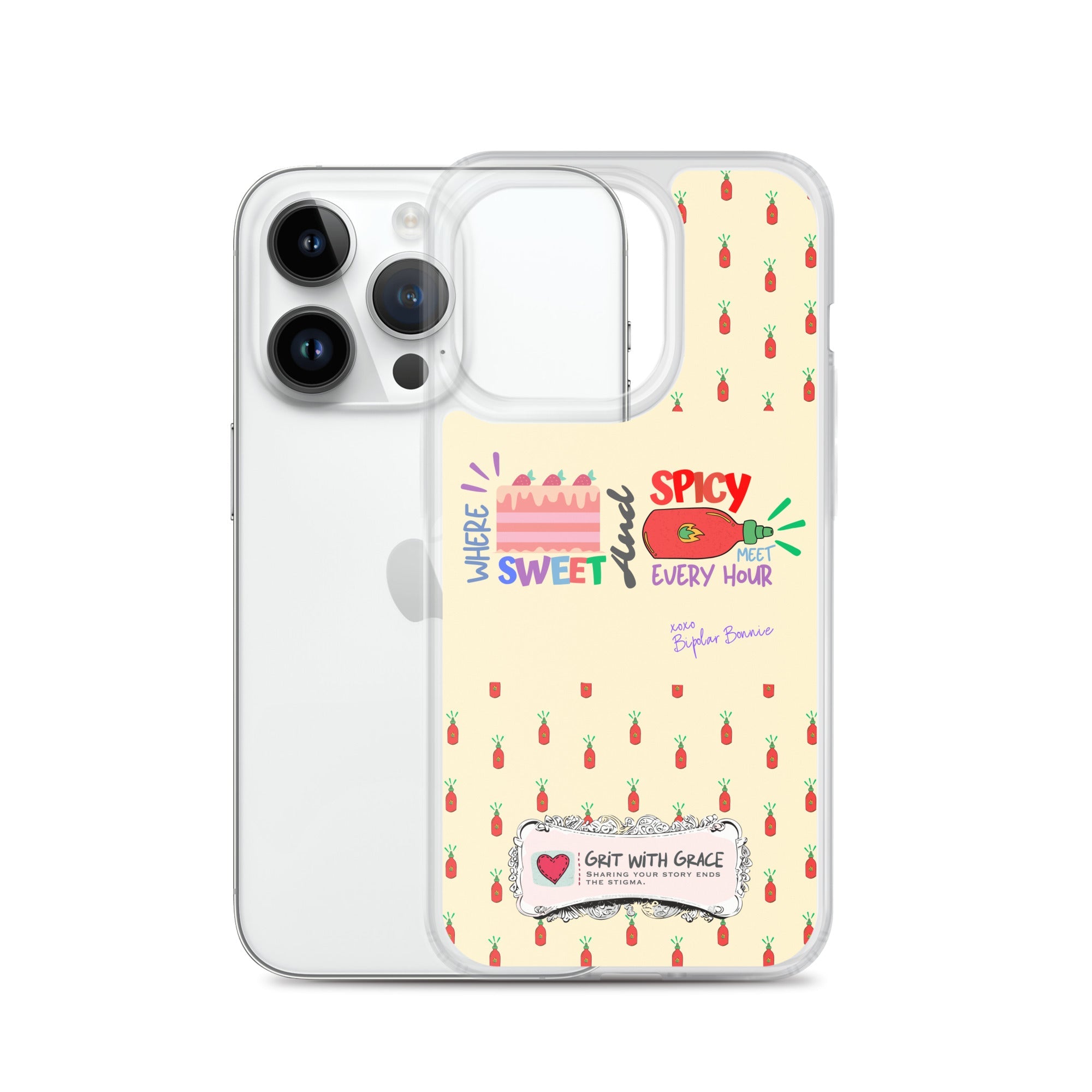 Bipolar Bonnie iPhone Clear Case