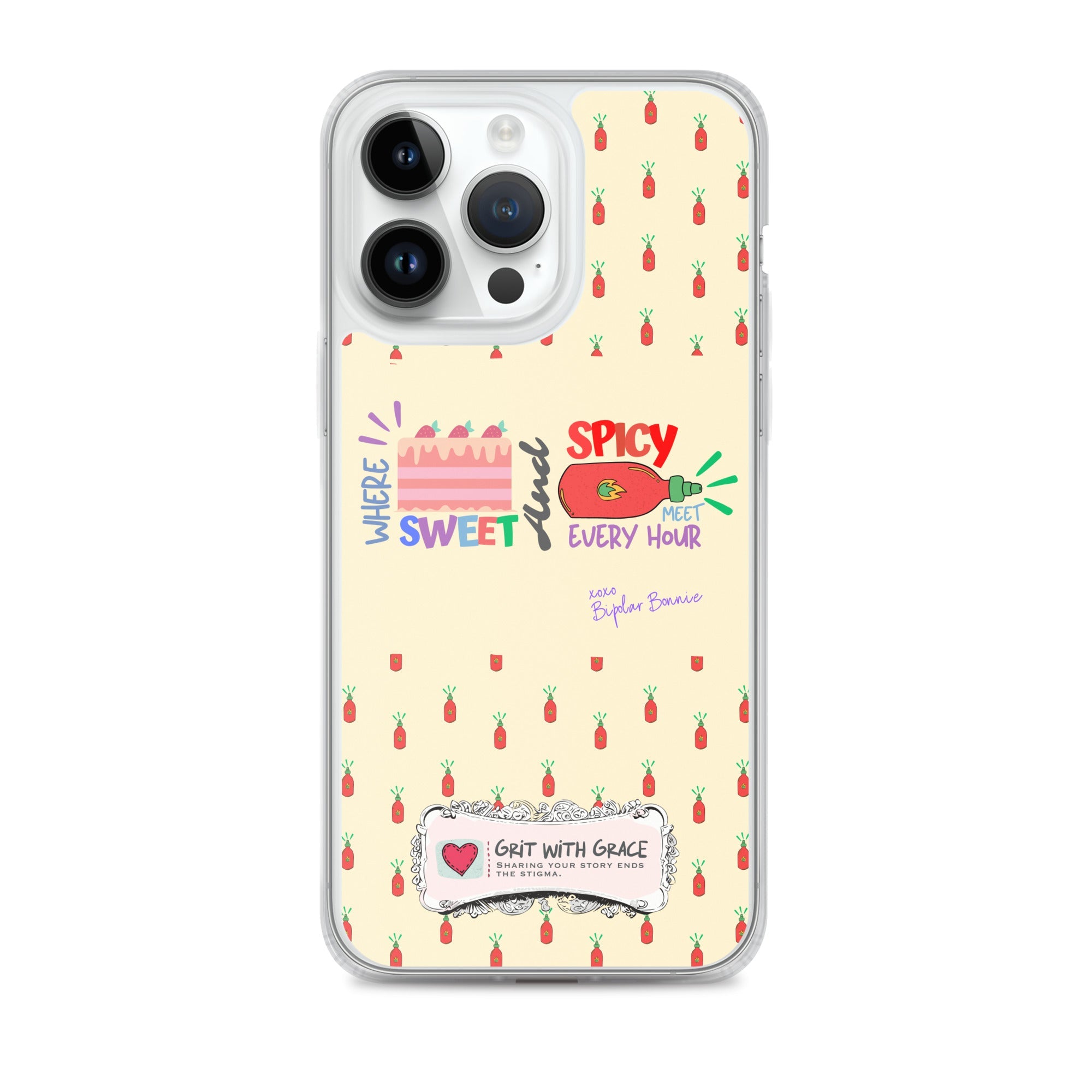 Bipolar Bonnie iPhone Clear Case
