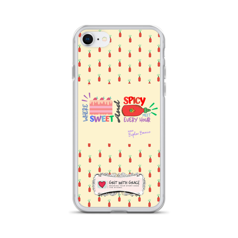 Bipolar Bonnie iPhone Clear Case