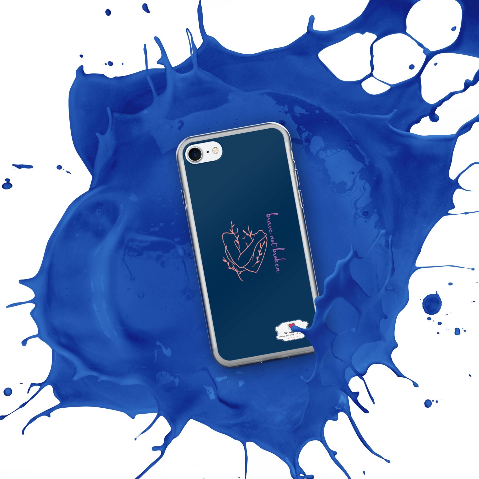 Grit with Grace Protective Clear iPhone Case