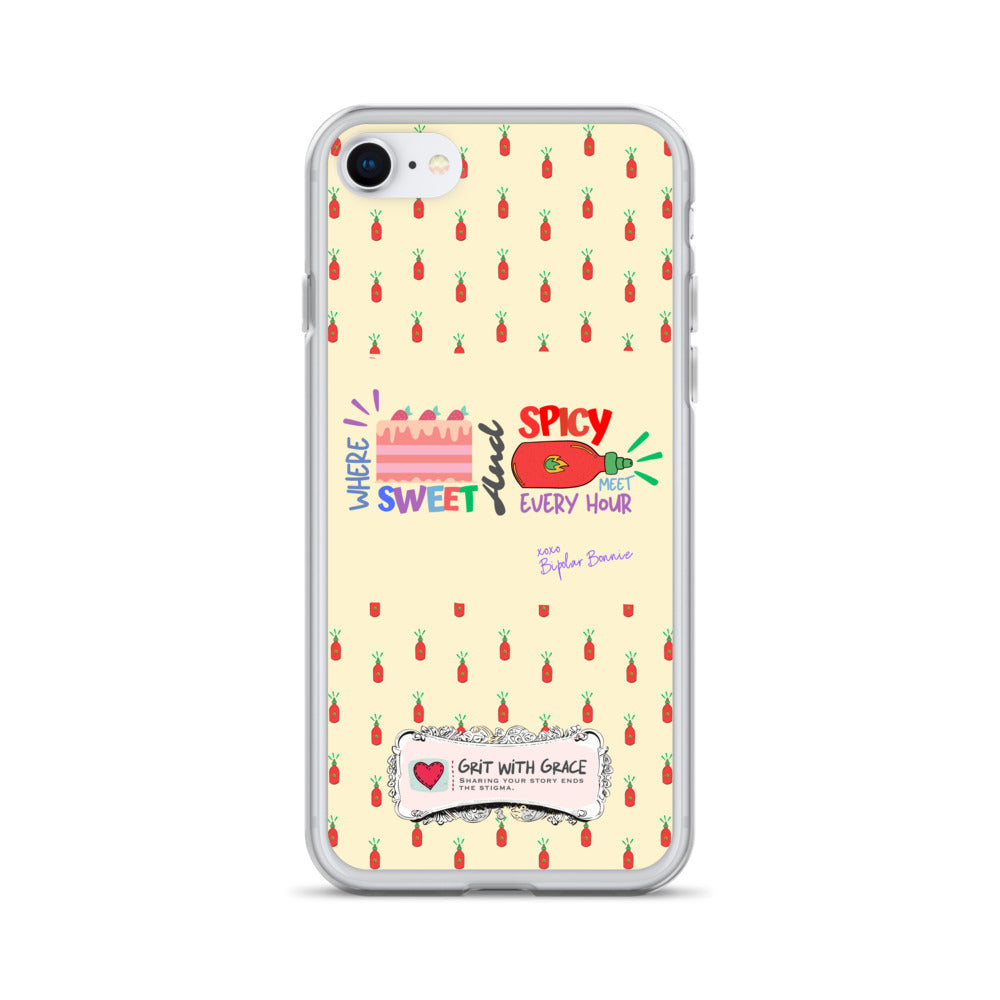 Bipolar Bonnie iPhone Clear Case