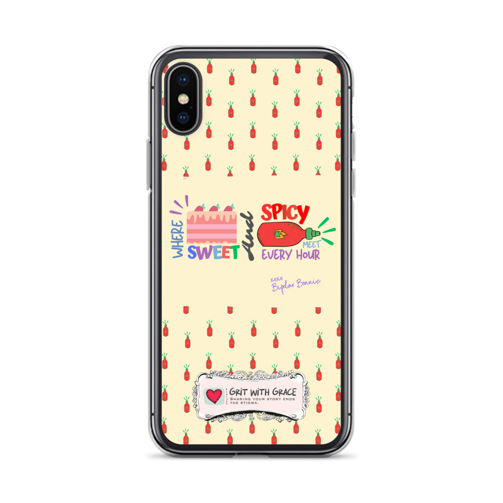 Bipolar Bonnie iPhone Clear Case