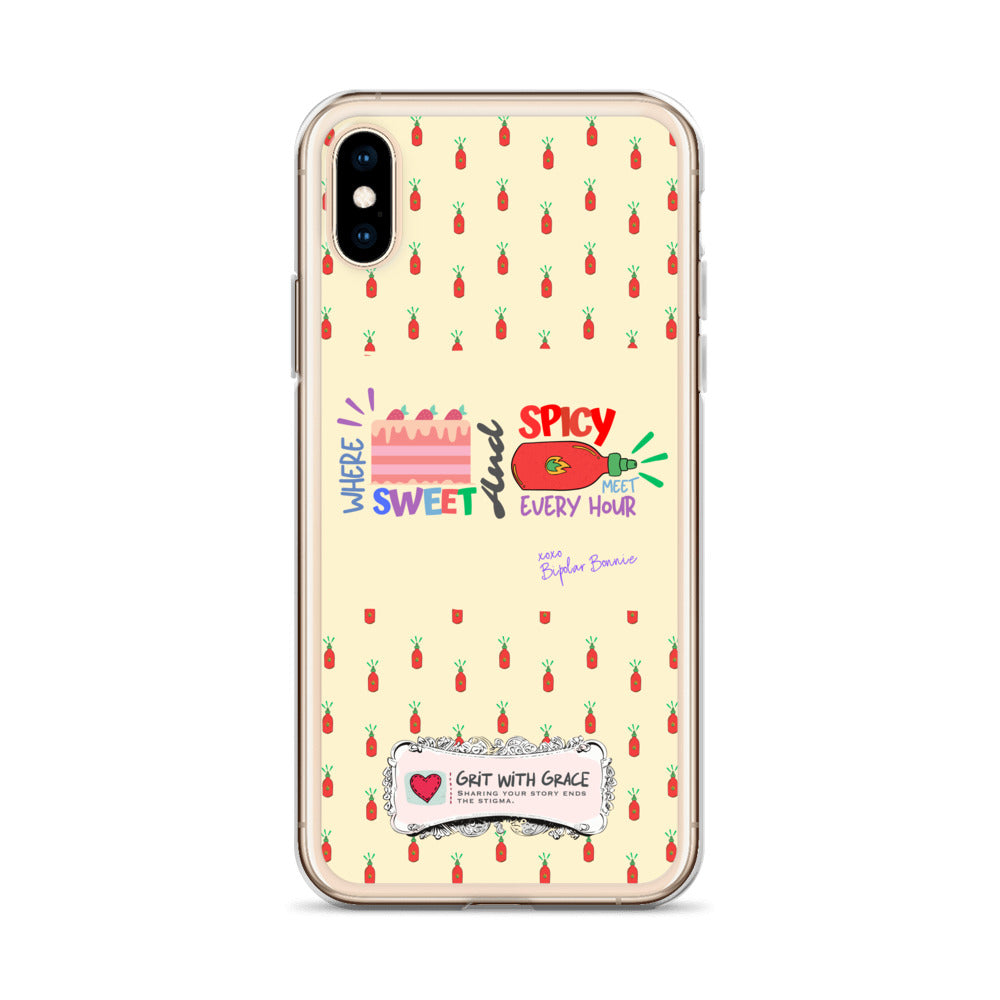 Bipolar Bonnie iPhone Clear Case