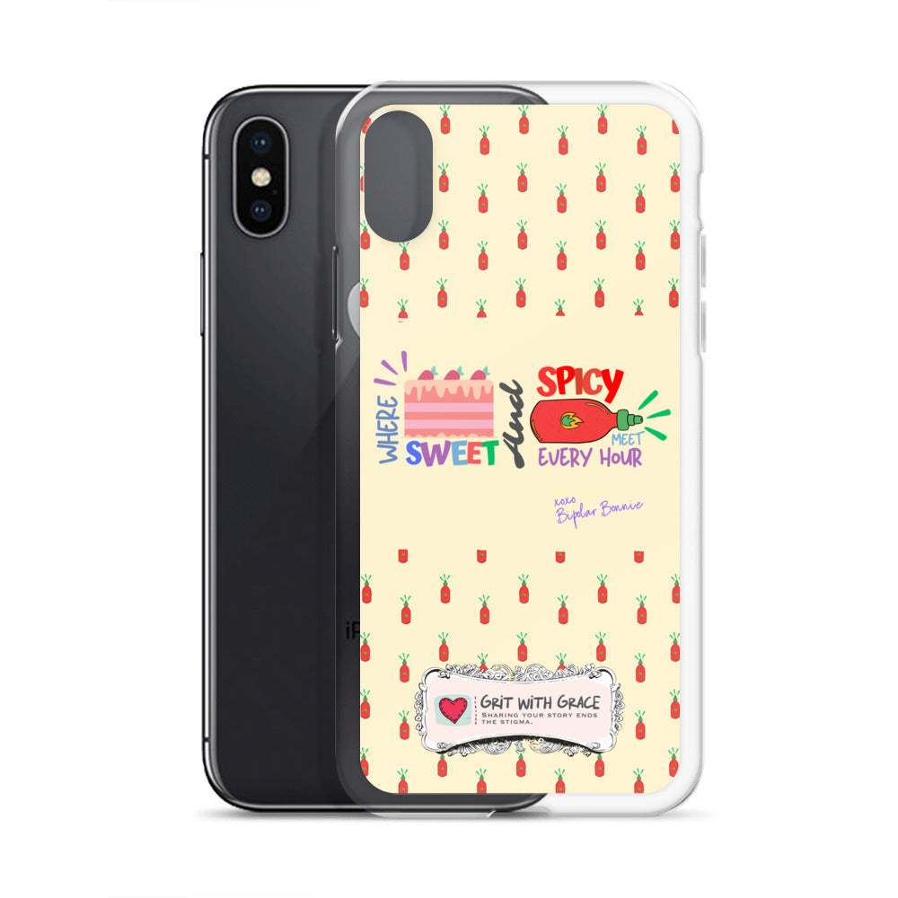 Bipolar Bonnie iPhone Clear Case