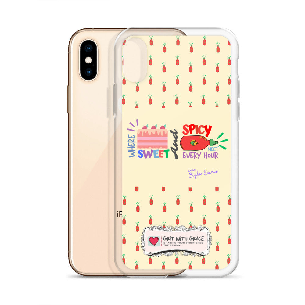 Bipolar Bonnie iPhone Clear Case