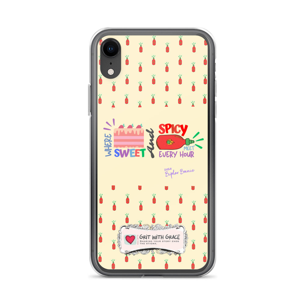 Bipolar Bonnie iPhone Clear Case