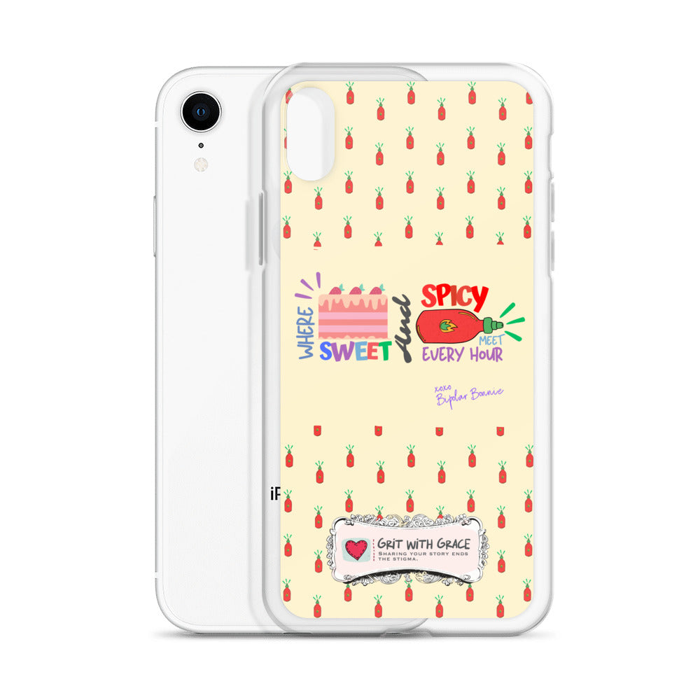Bipolar Bonnie iPhone Clear Case