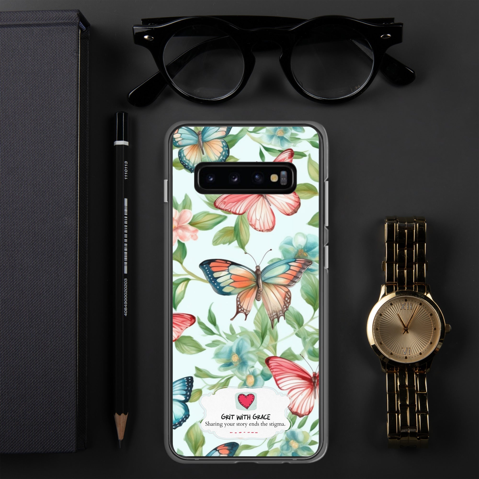 Butterfly Lover's Stylish Yet Protective Samsung Galaxy Case