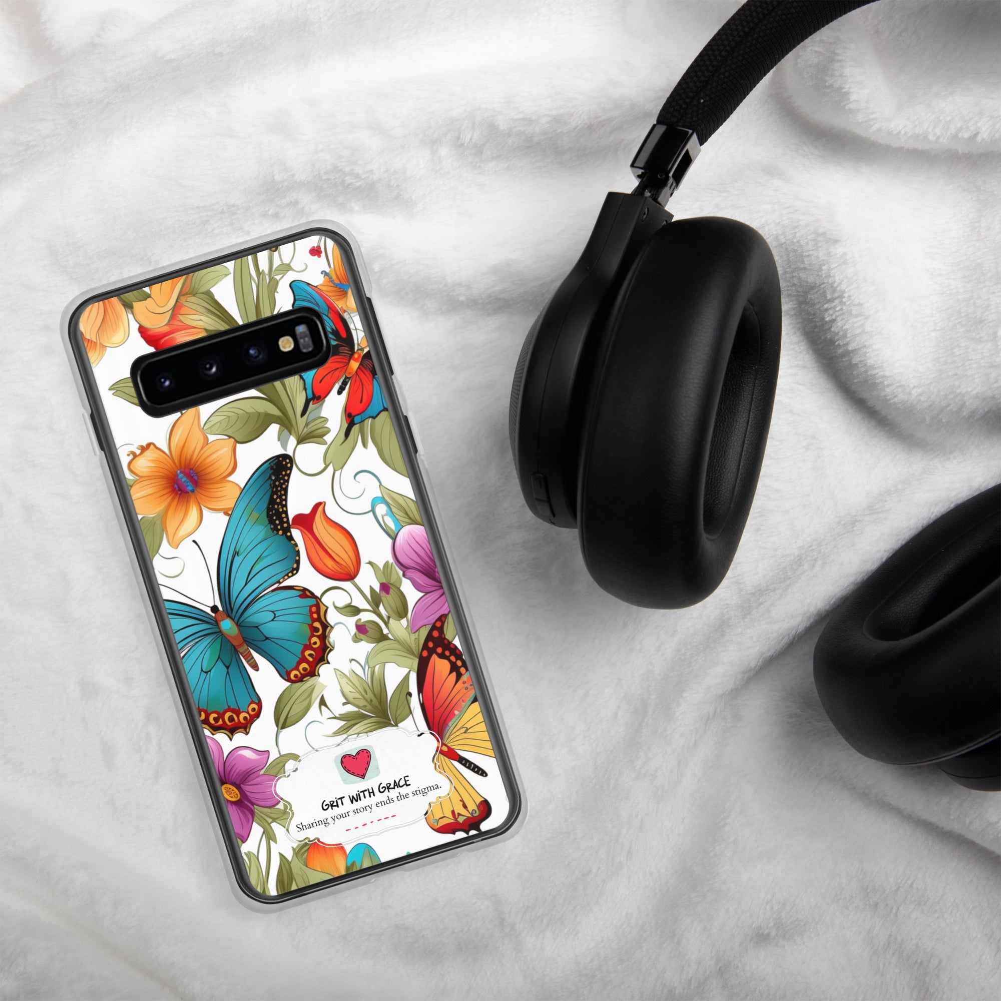 Butterfly Lover's Stylish Yet Protective Samsung Galaxy Case