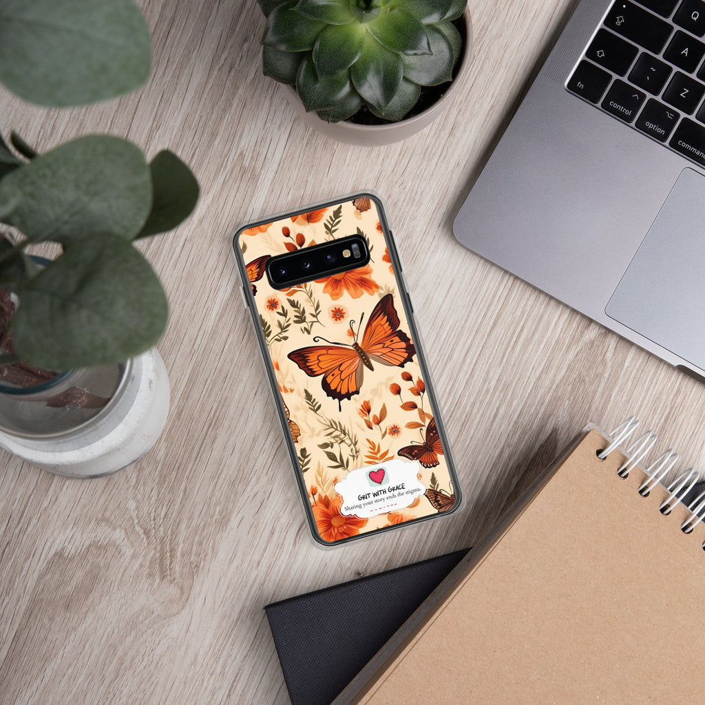 Butterfly Lover's Stylish Yet Protective Samsung Galaxy Case