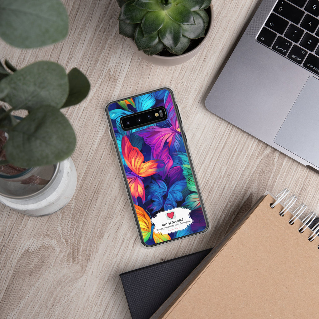 Butterfly Lover's Stylish Yet Protective Samsung Galaxy Case