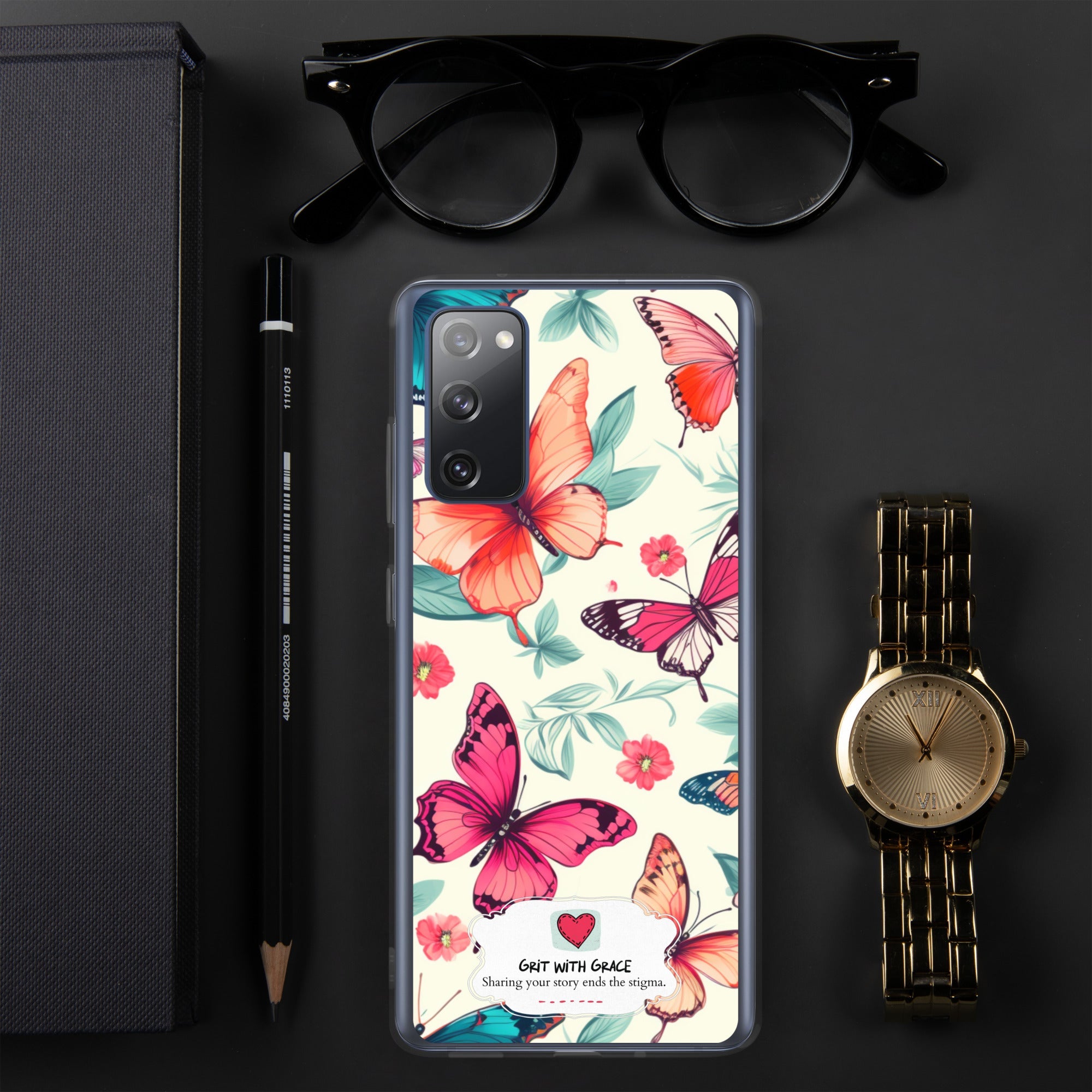 Butterfly Lover's Stylish Yet Protective Samsung Galaxy Case