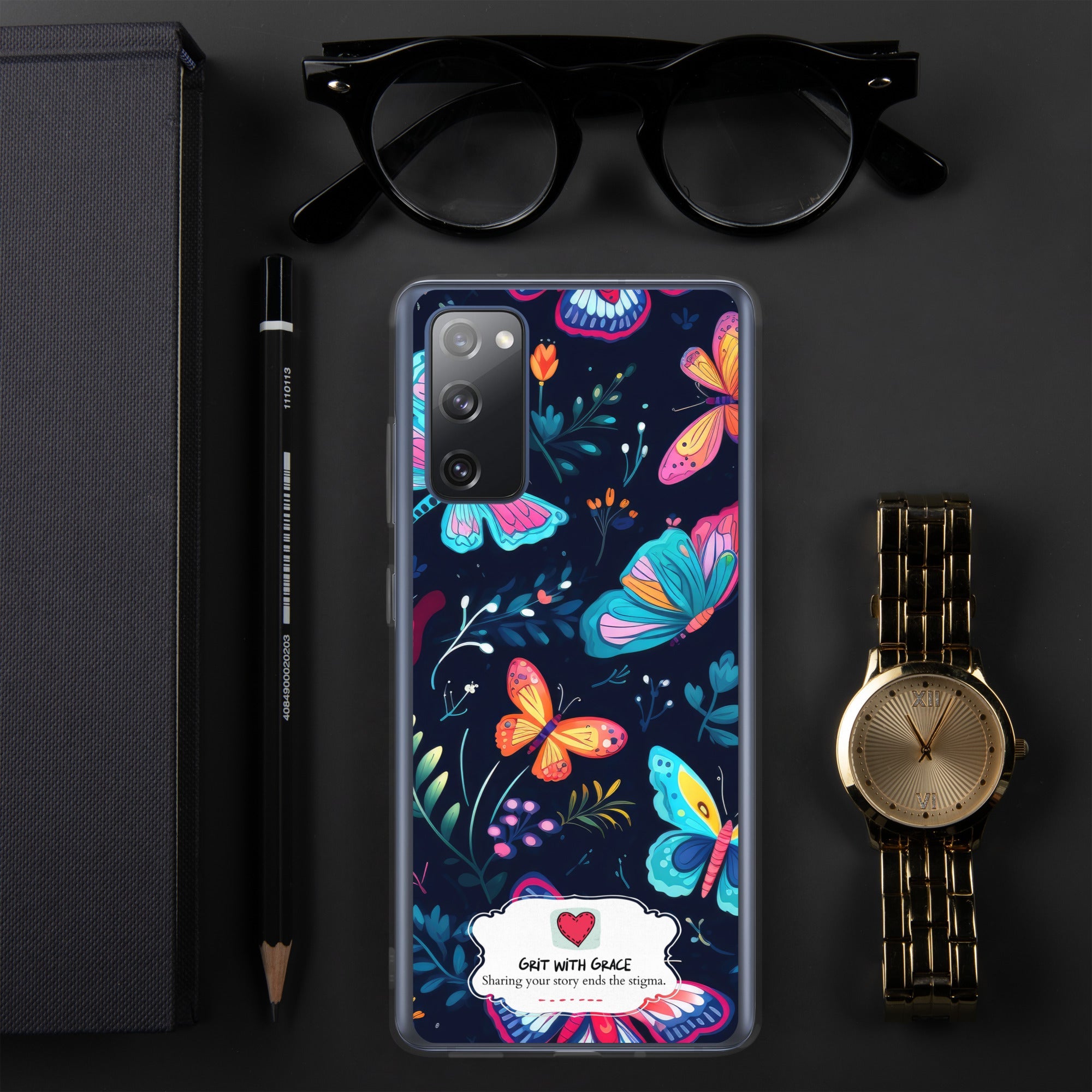 Butterfly Lover's Stylish Yet Protective Samsung Galaxy Case