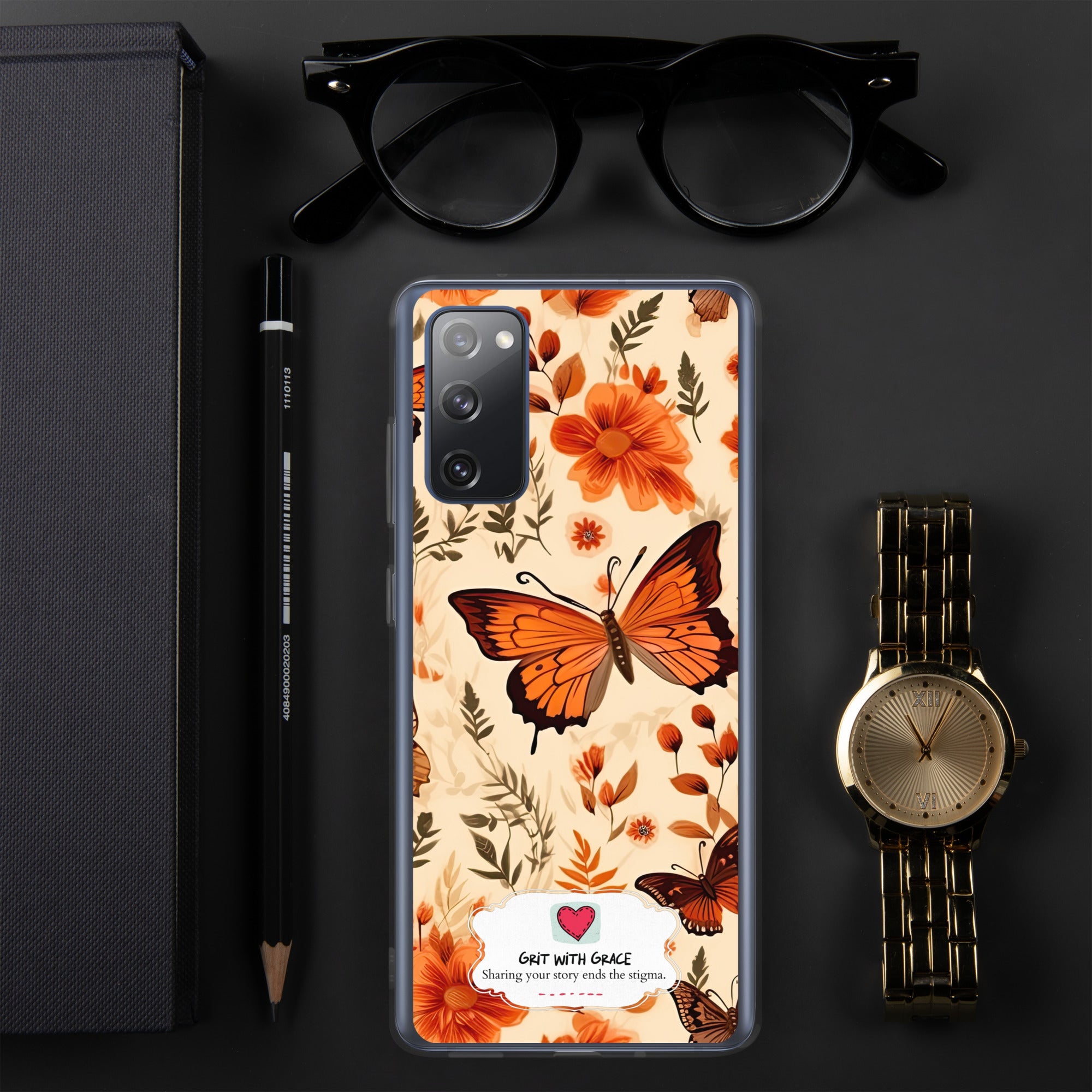 Butterfly Lover's Stylish Yet Protective Samsung Galaxy Case