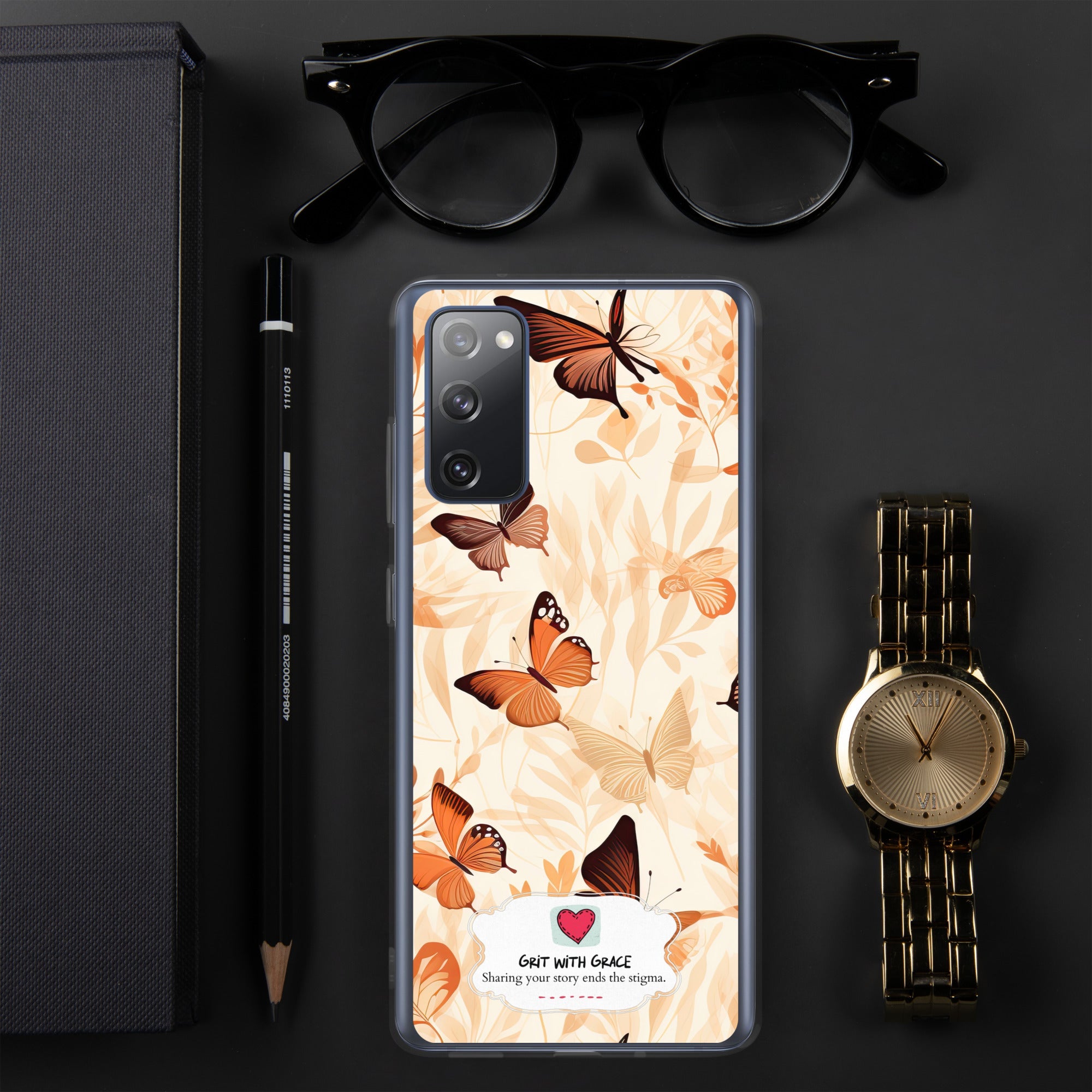 Butterfly Lover's Stylish Yet Protective Samsung Galaxy Case