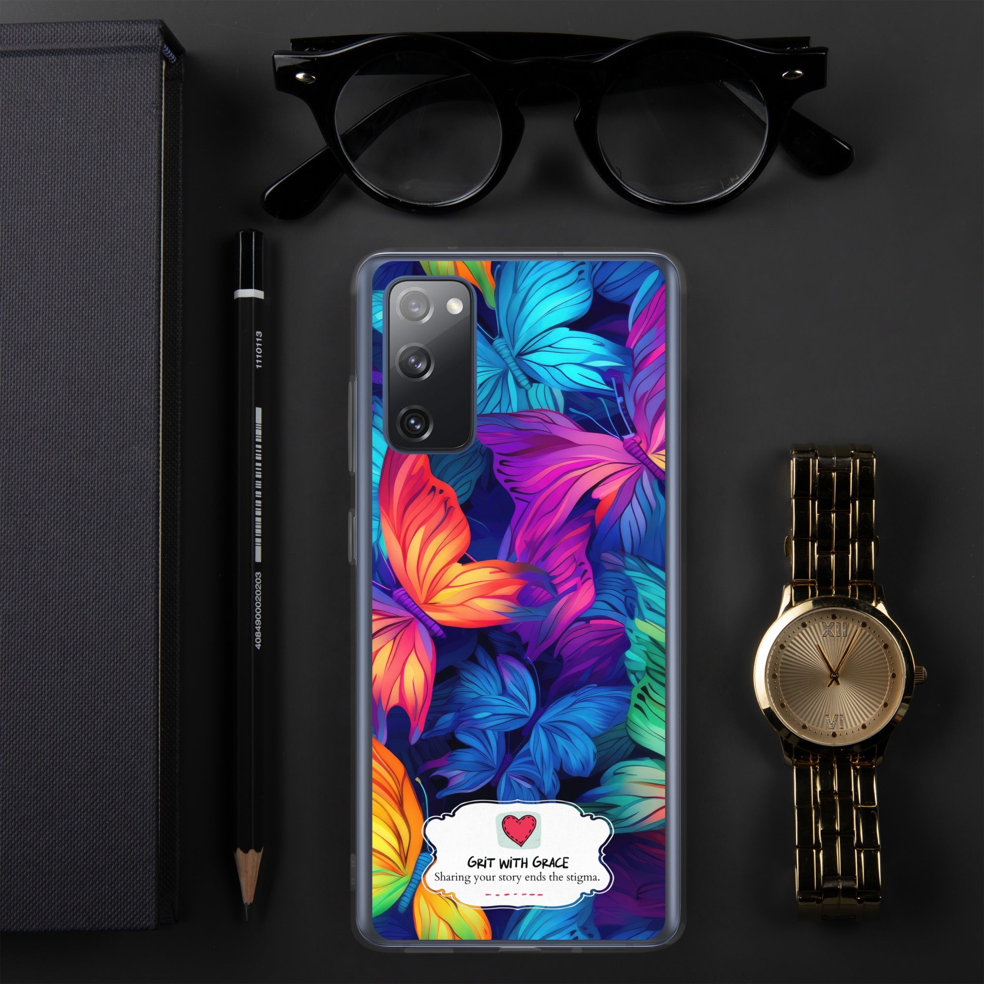 Butterfly Lover's Stylish Yet Protective Samsung Galaxy Case