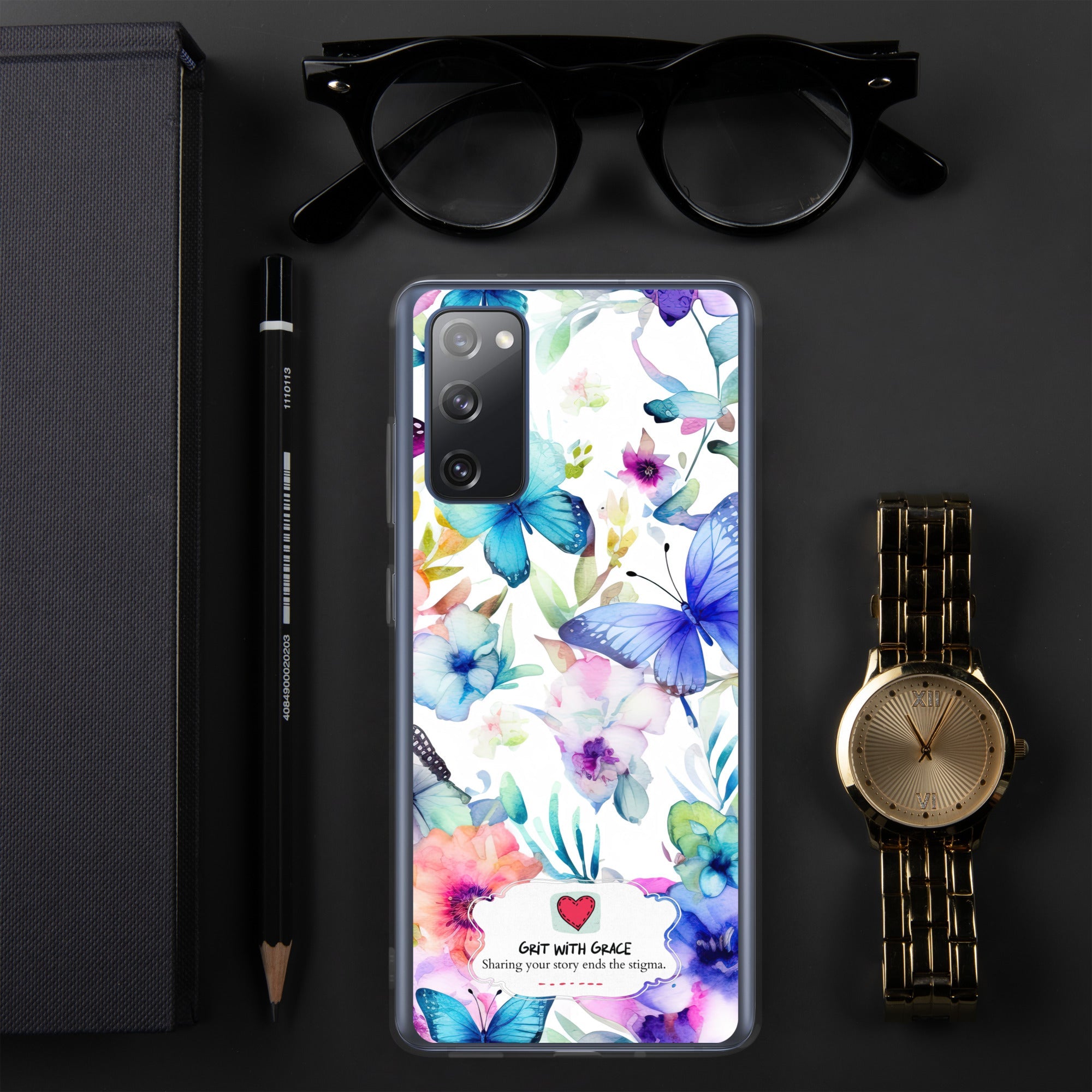 Butterfly Lover's Stylish Yet Protective Samsung Galaxy Case