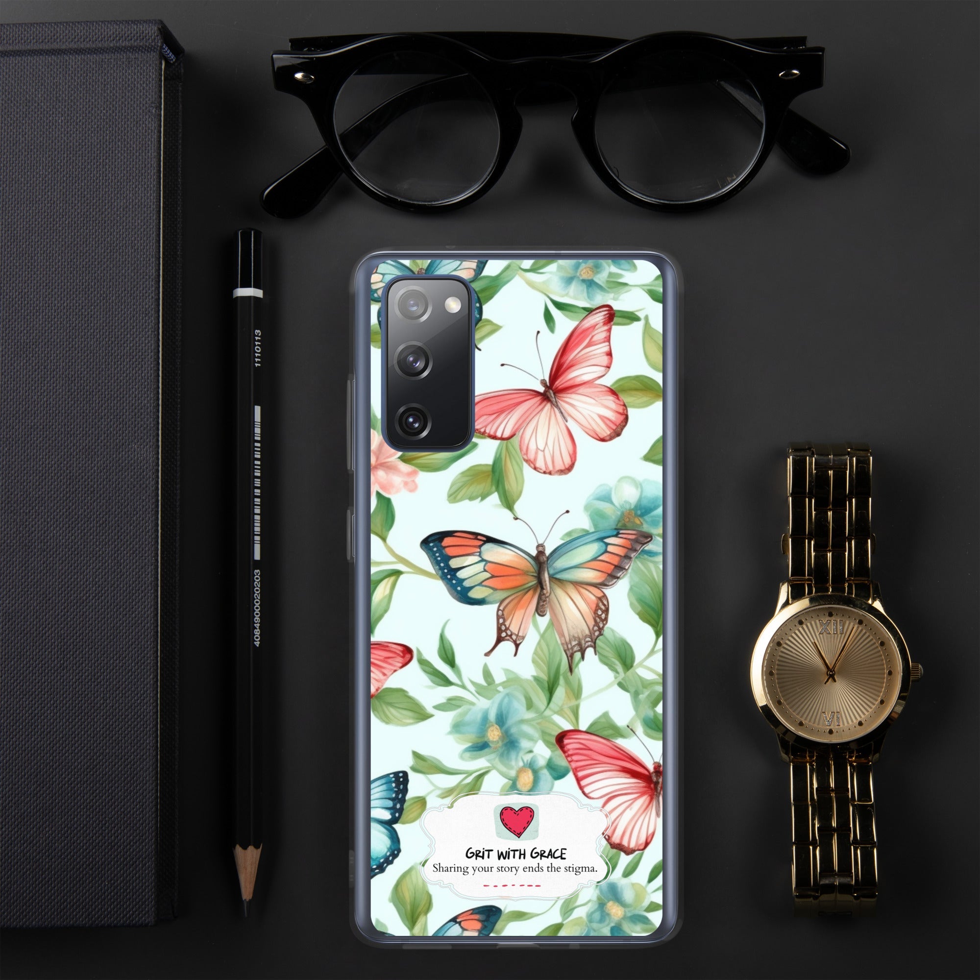 Butterfly Lover's Stylish Yet Protective Samsung Galaxy Case