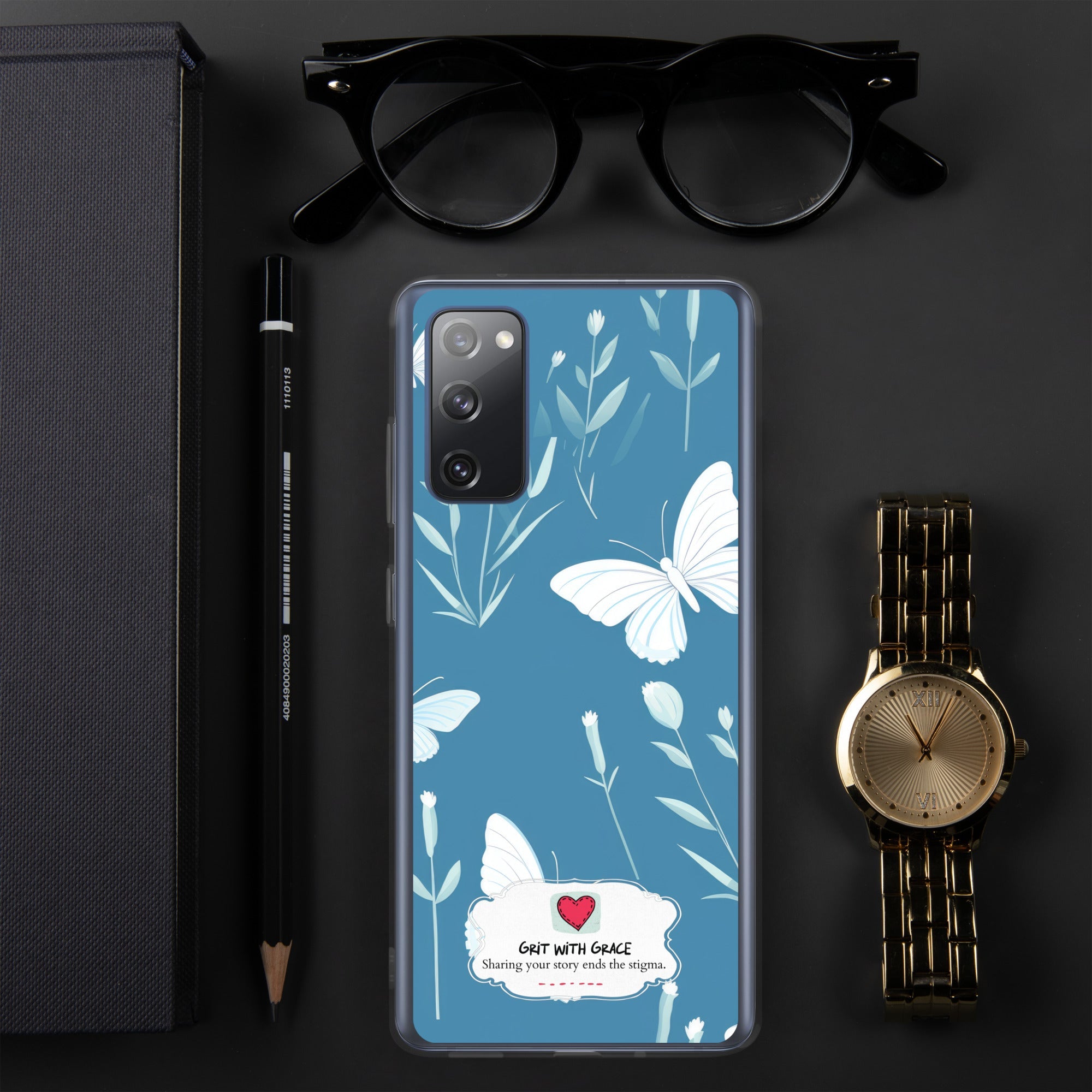 Butterfly Lover's Stylish Yet Protective Samsung Galaxy Case