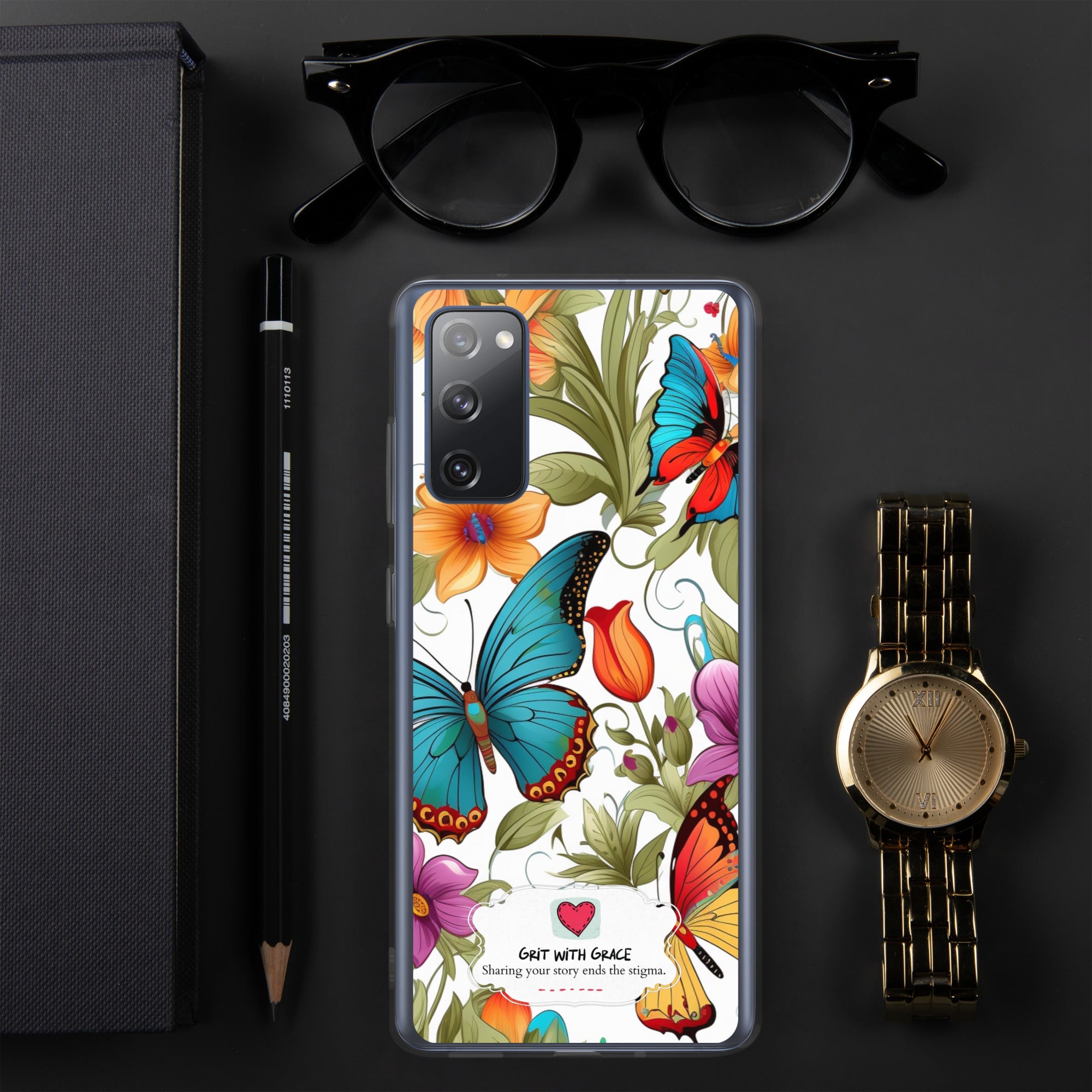 Butterfly Lover's Stylish Yet Protective Samsung Galaxy Case