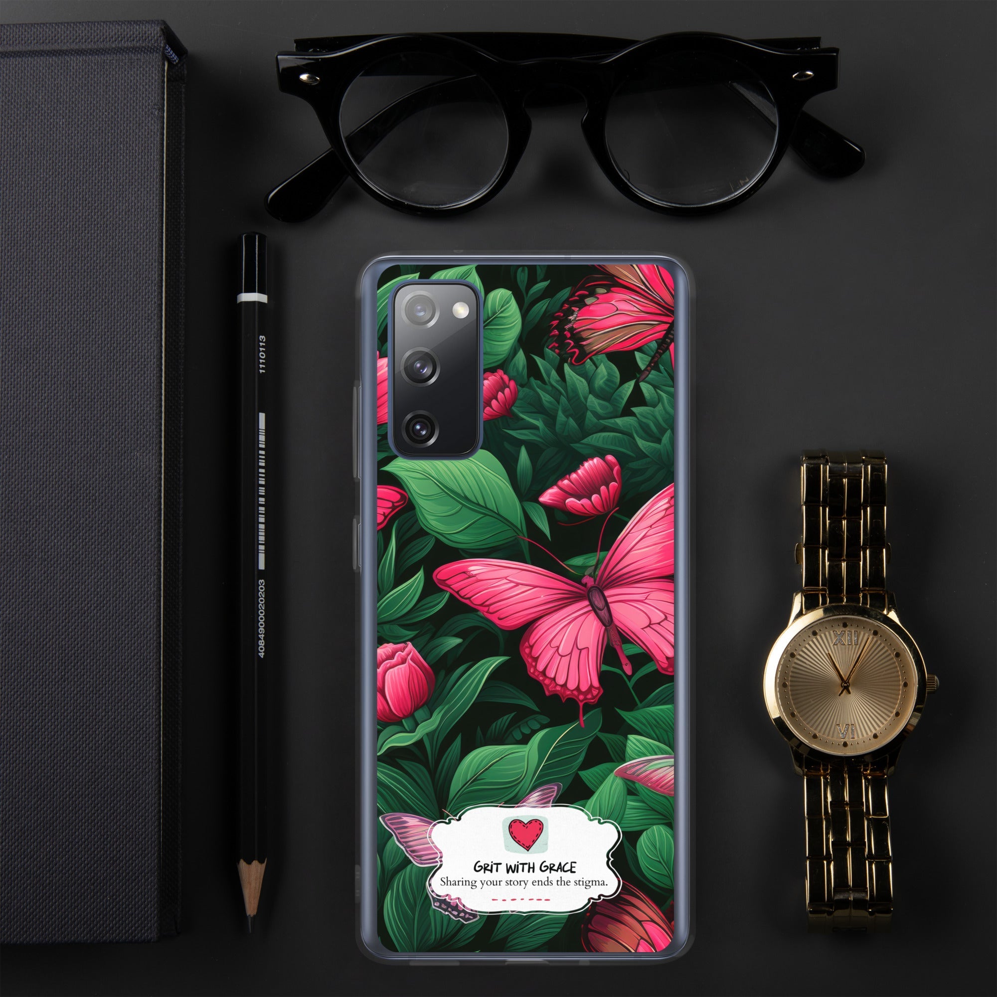 Butterfly Lover's Stylish Yet Protective Samsung Galaxy Case