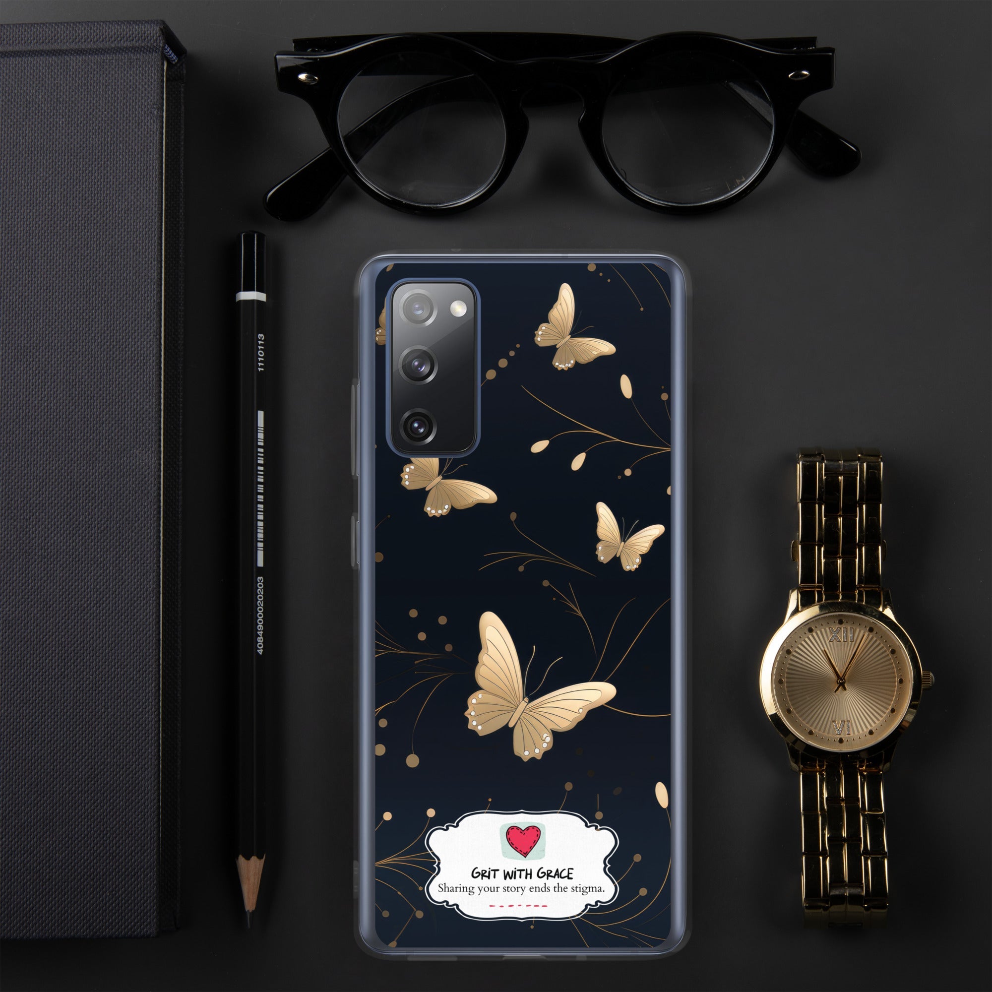 Butterfly Lover's Stylish Yet Protective Samsung Galaxy Case
