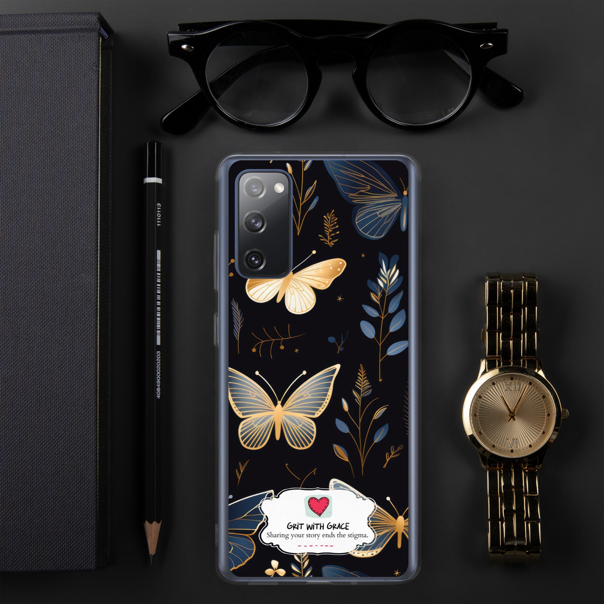 Butterfly Lover's Stylish Yet Protective Samsung Galaxy Case
