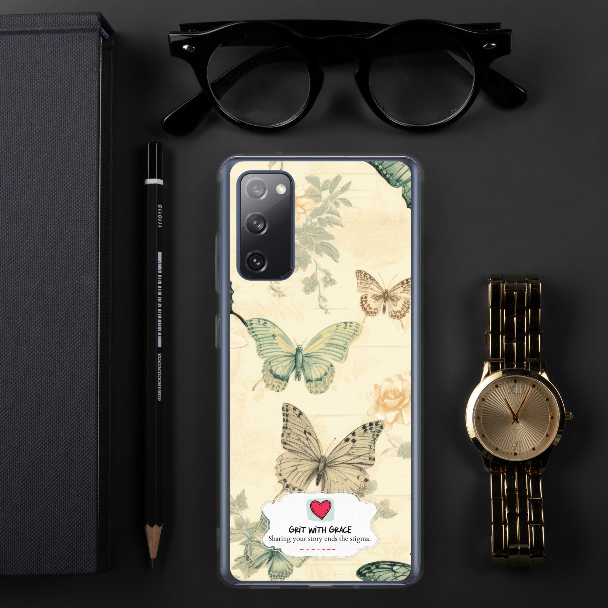 Butterfly Lover's Stylish Yet Protective Samsung Galaxy Case