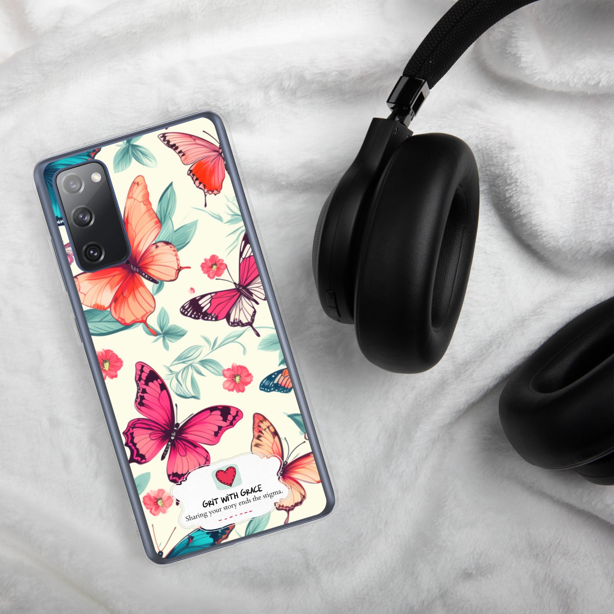 Butterfly Lover's Stylish Yet Protective Samsung Galaxy Case