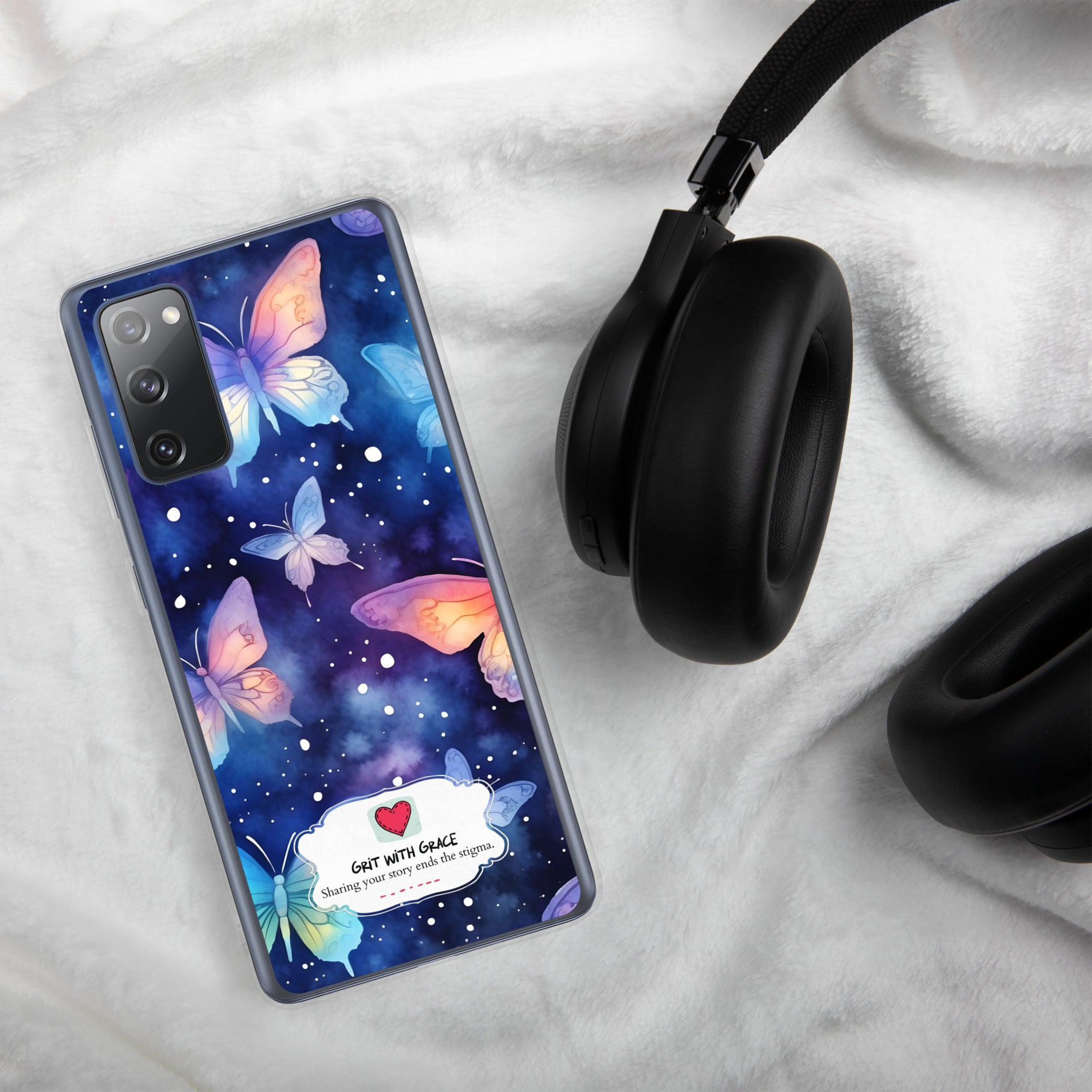 Butterfly Lover's Stylish Yet Protective Samsung Galaxy Case