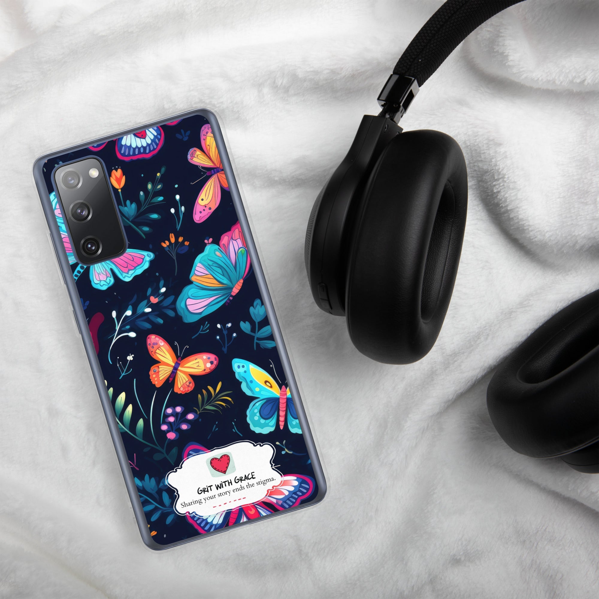 Butterfly Lover's Stylish Yet Protective Samsung Galaxy Case