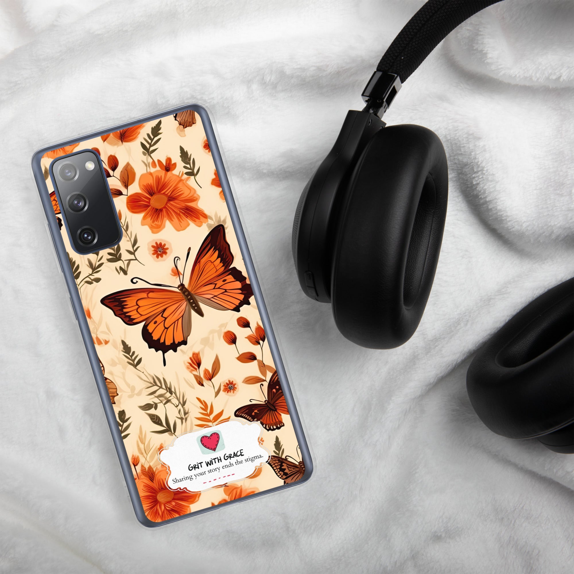 Butterfly Lover's Stylish Yet Protective Samsung Galaxy Case