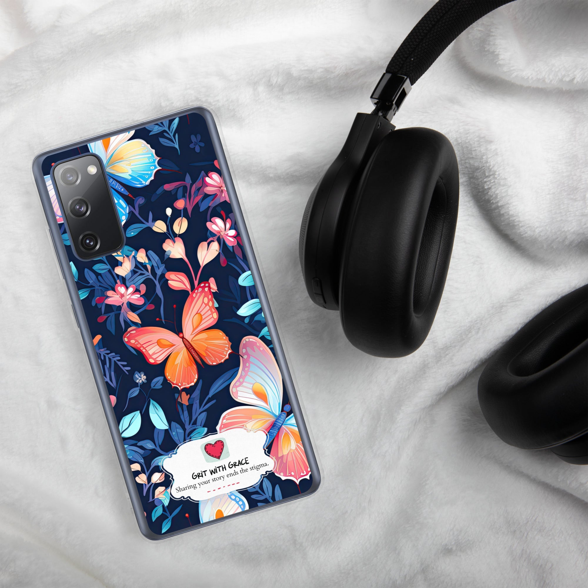 Butterfly Lover's Stylish Yet Protective Samsung Galaxy Case