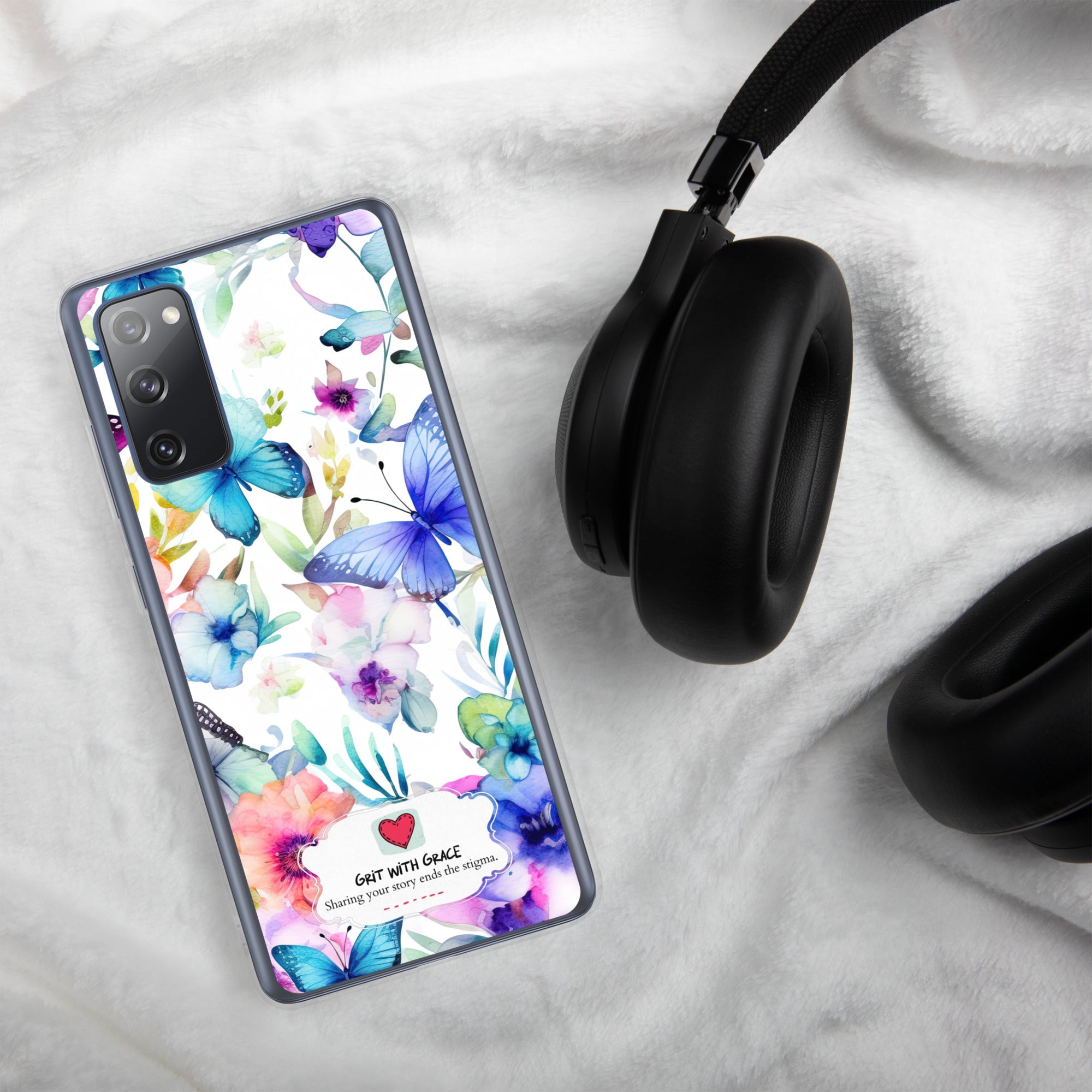 Butterfly Lover's Stylish Yet Protective Samsung Galaxy Case