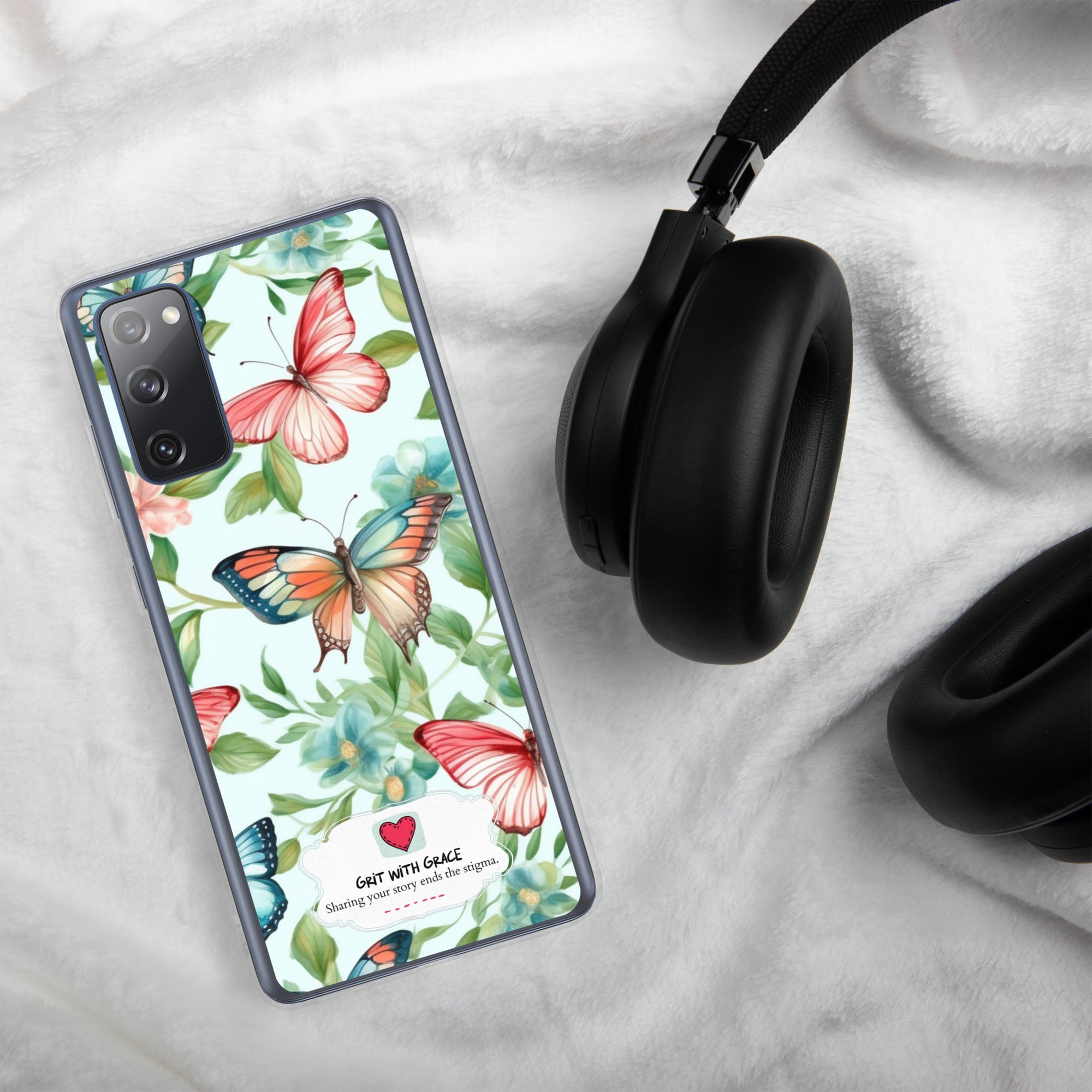 Butterfly Lover's Stylish Yet Protective Samsung Galaxy Case