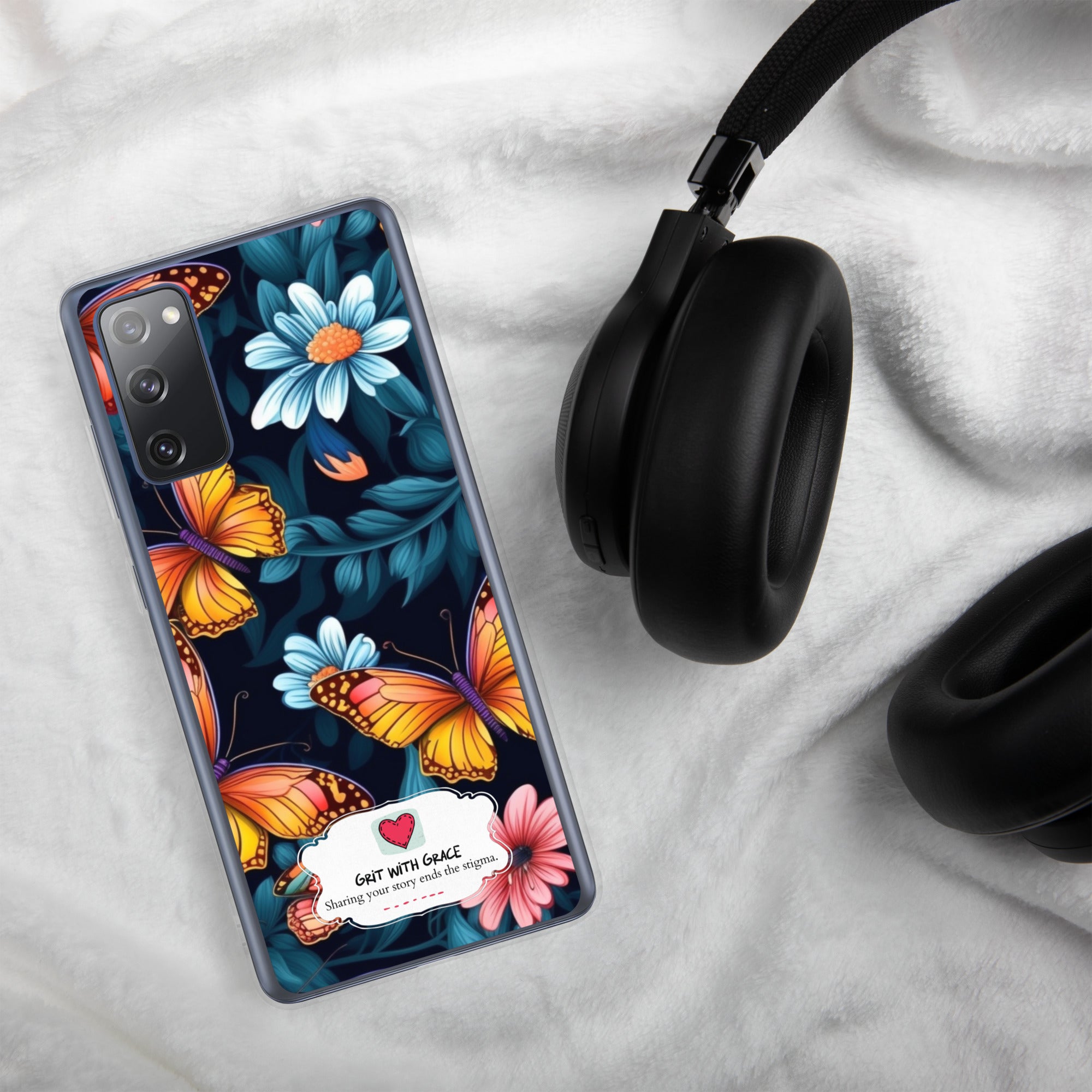 Butterfly Lover's Stylish Yet Protective Samsung Galaxy Case