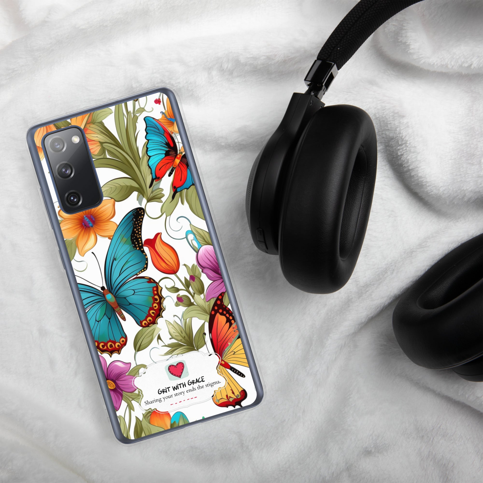Butterfly Lover's Stylish Yet Protective Samsung Galaxy Case