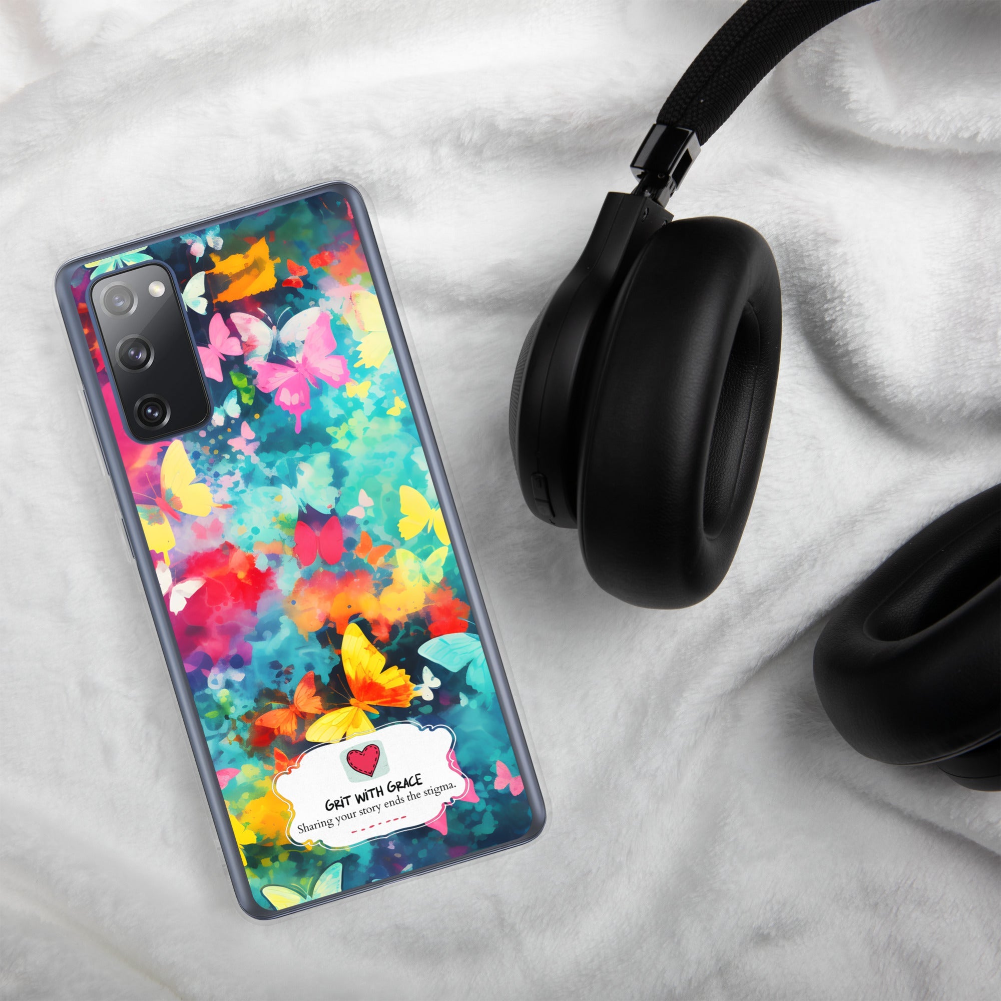 Butterfly Lover's Stylish Yet Protective Samsung Galaxy Case