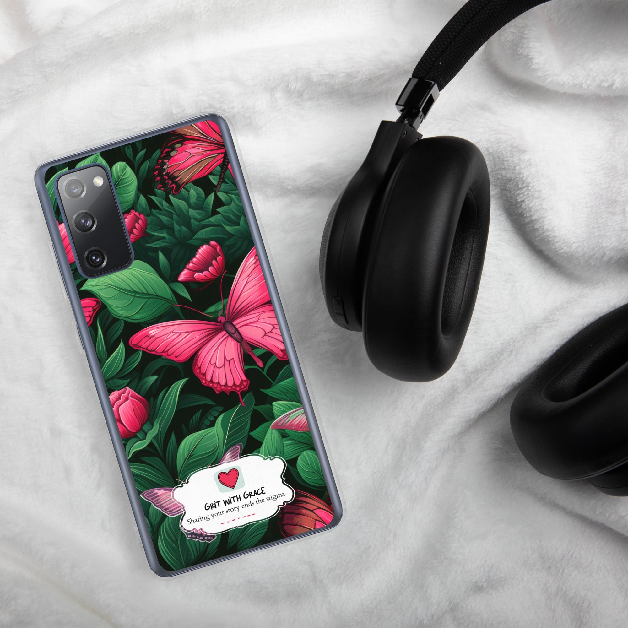 Butterfly Lover's Stylish Yet Protective Samsung Galaxy Case