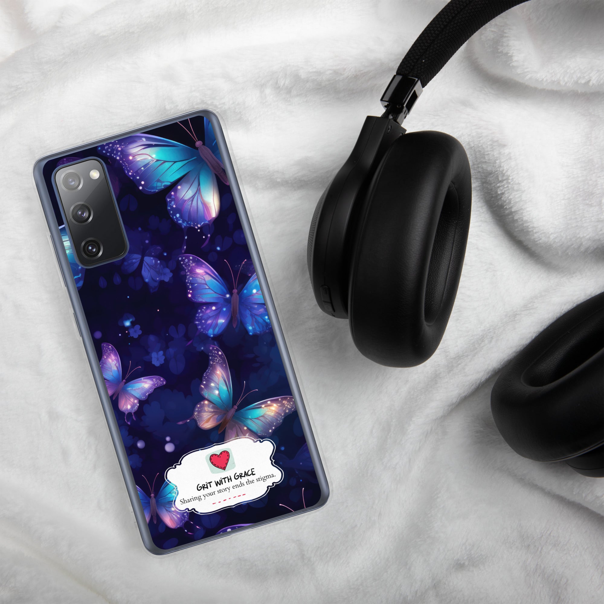 Butterfly Lover's Stylish Yet Protective Samsung Galaxy Case