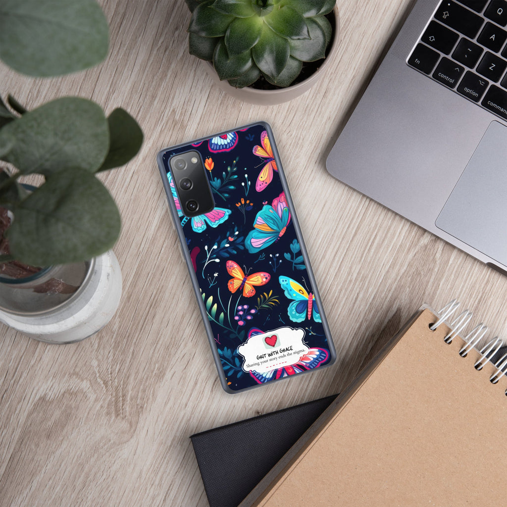 Butterfly Lover's Stylish Yet Protective Samsung Galaxy Case