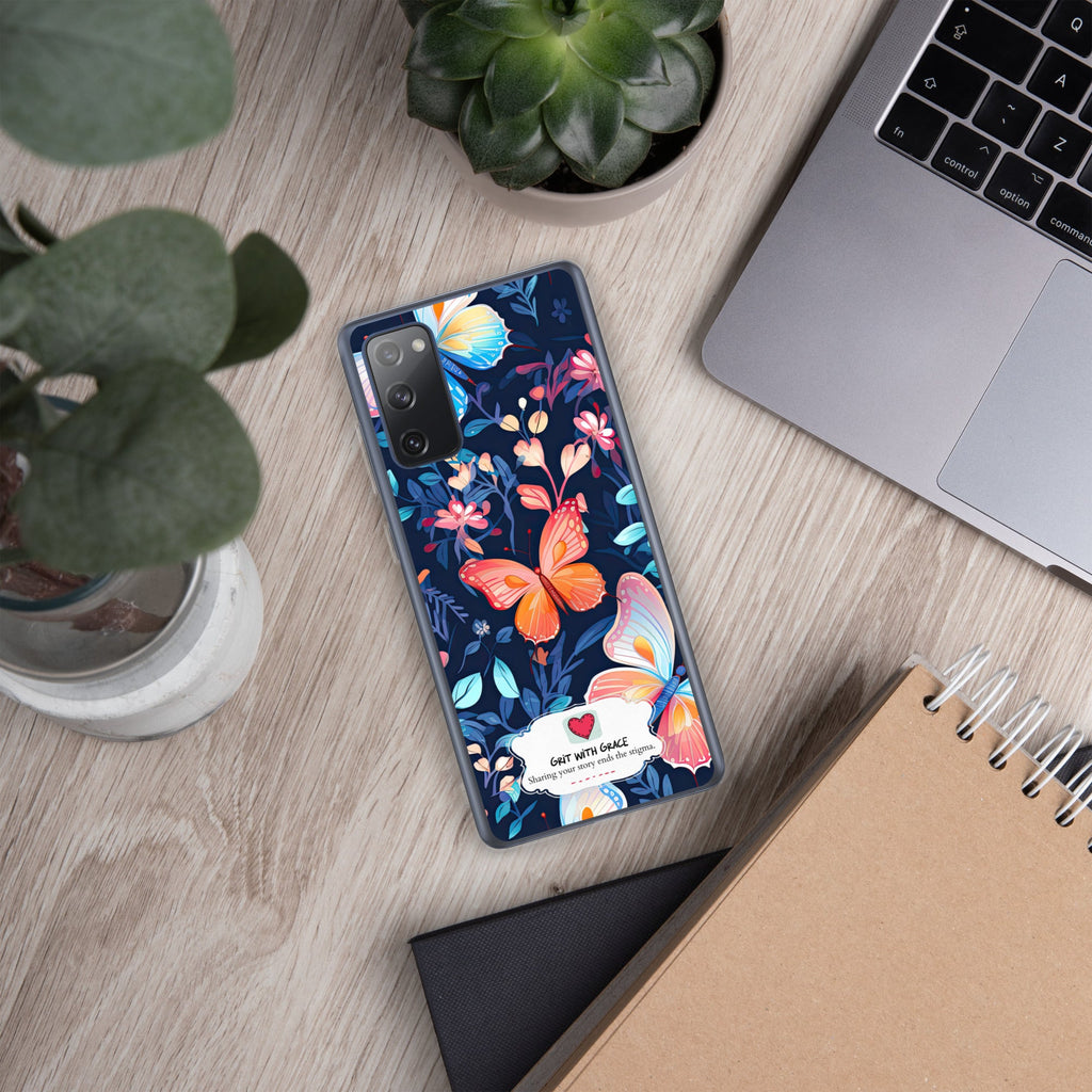 Butterfly Lover's Stylish Yet Protective Samsung Galaxy Case