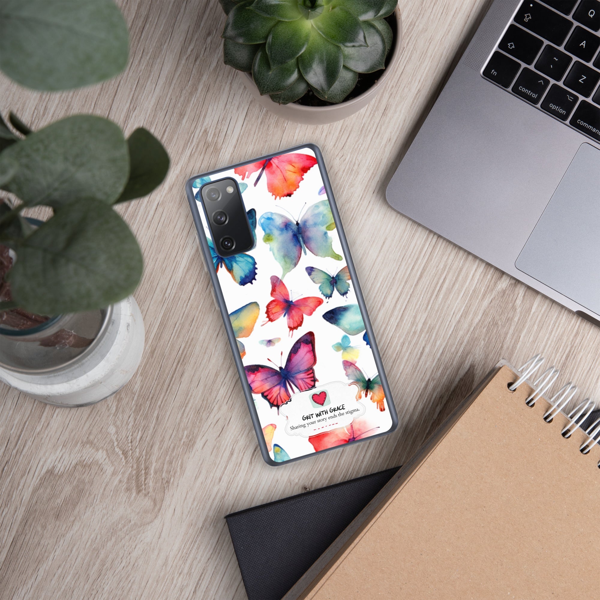 Butterfly Lover's Stylish Yet Protective Samsung Galaxy Case
