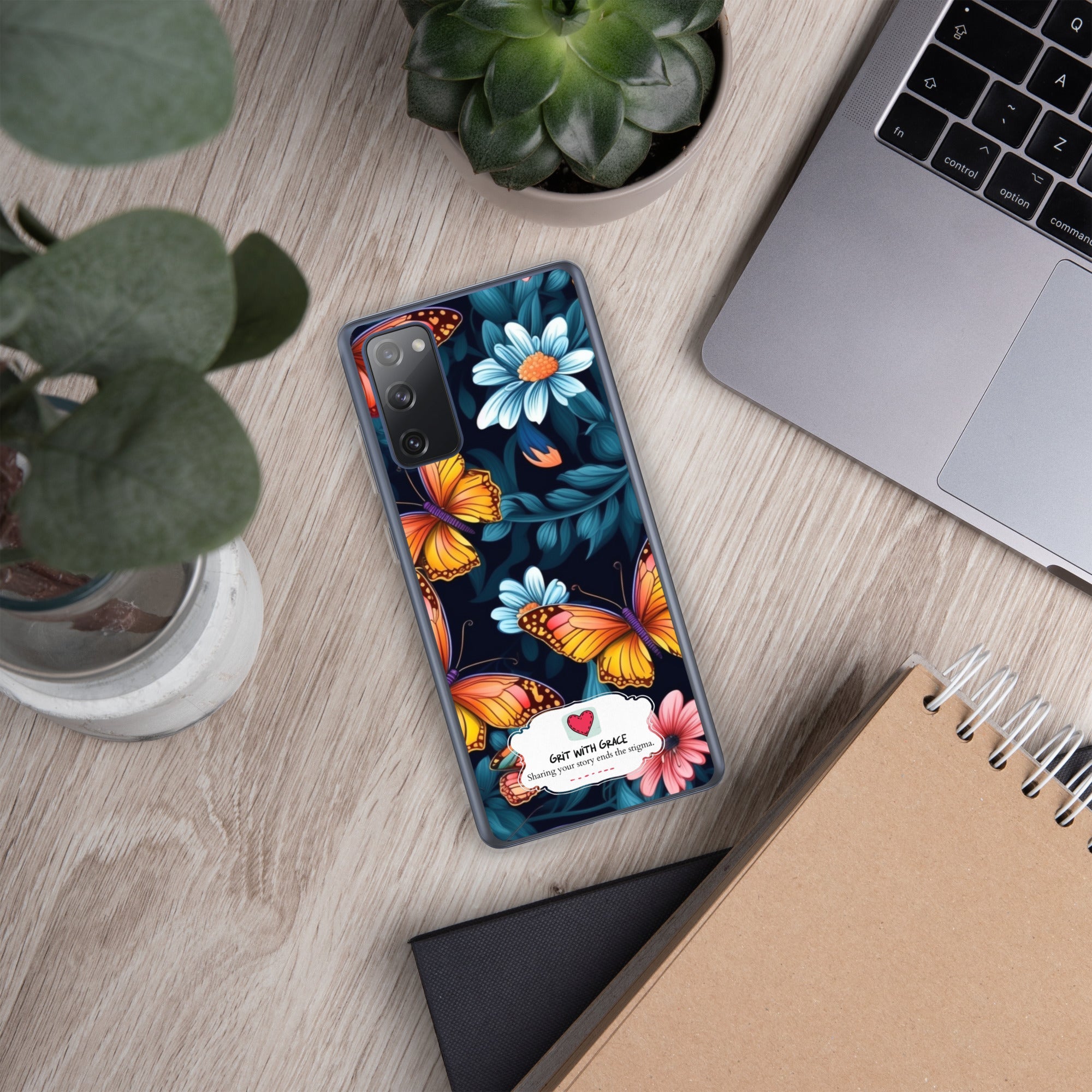 Butterfly Lover's Stylish Yet Protective Samsung Galaxy Case