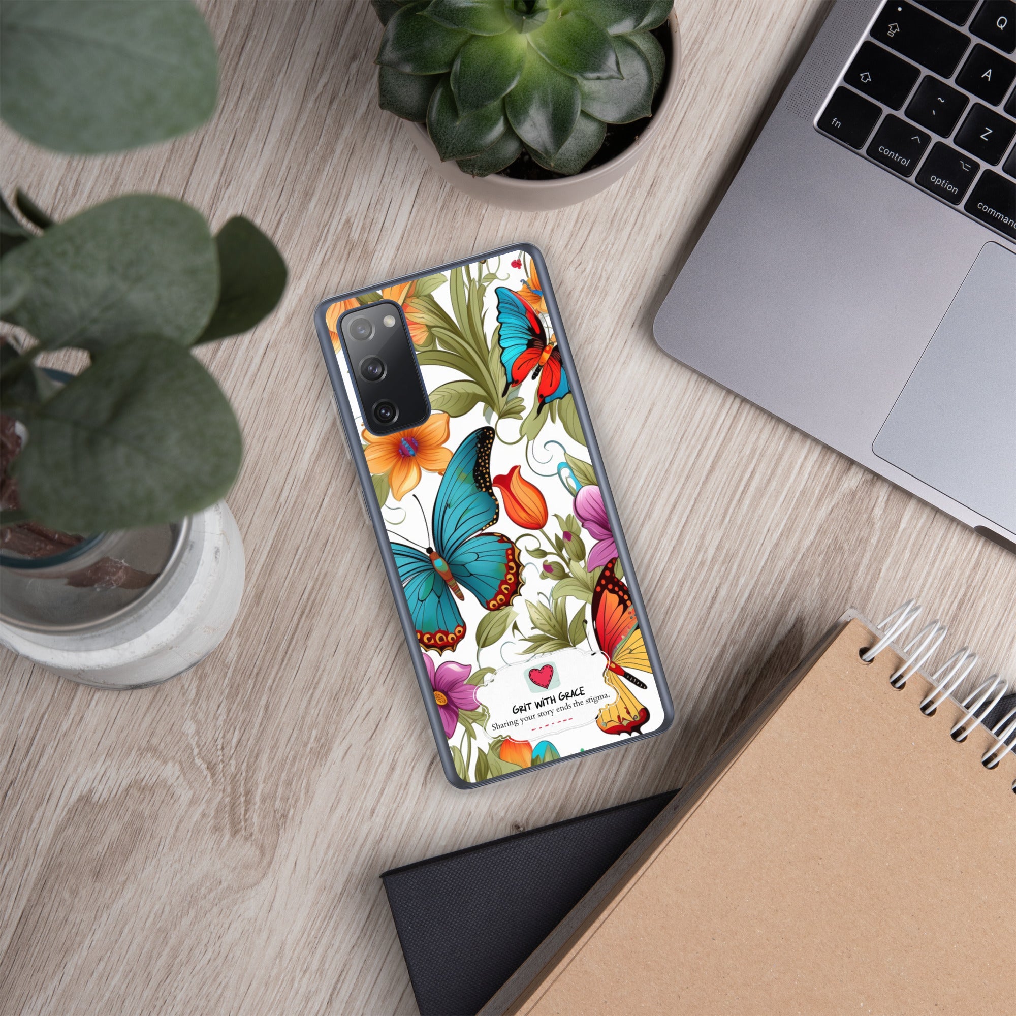Butterfly Lover's Stylish Yet Protective Samsung Galaxy Case