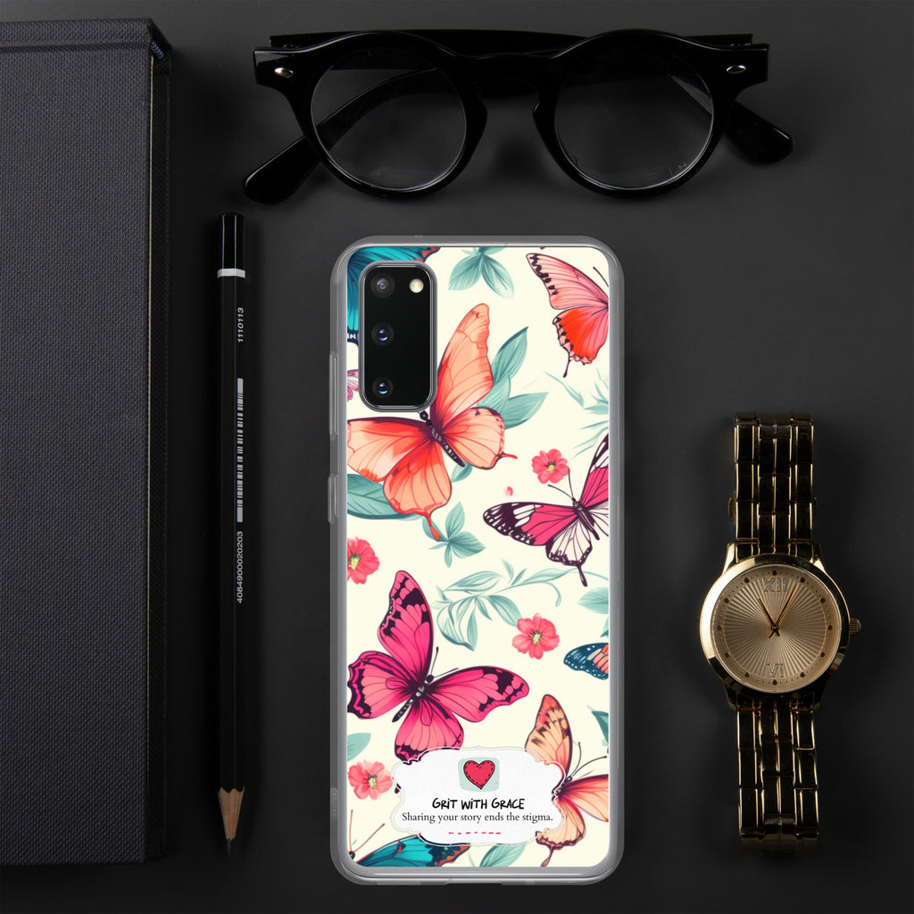 Butterfly Lover's Stylish Yet Protective Samsung Galaxy Case