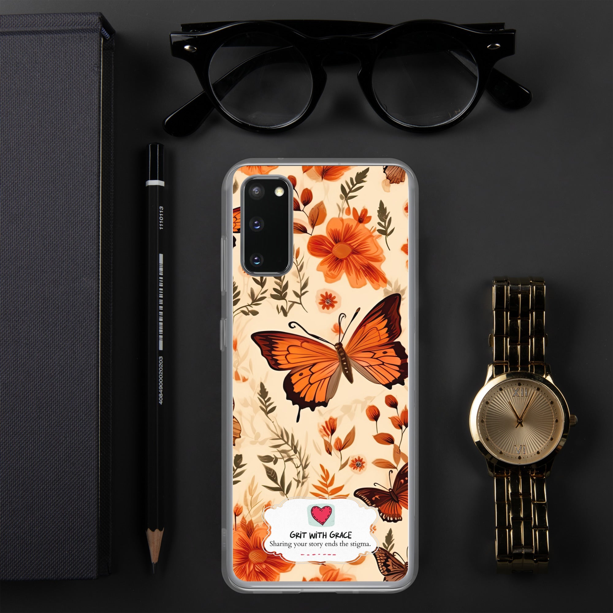 Butterfly Lover's Stylish Yet Protective Samsung Galaxy Case