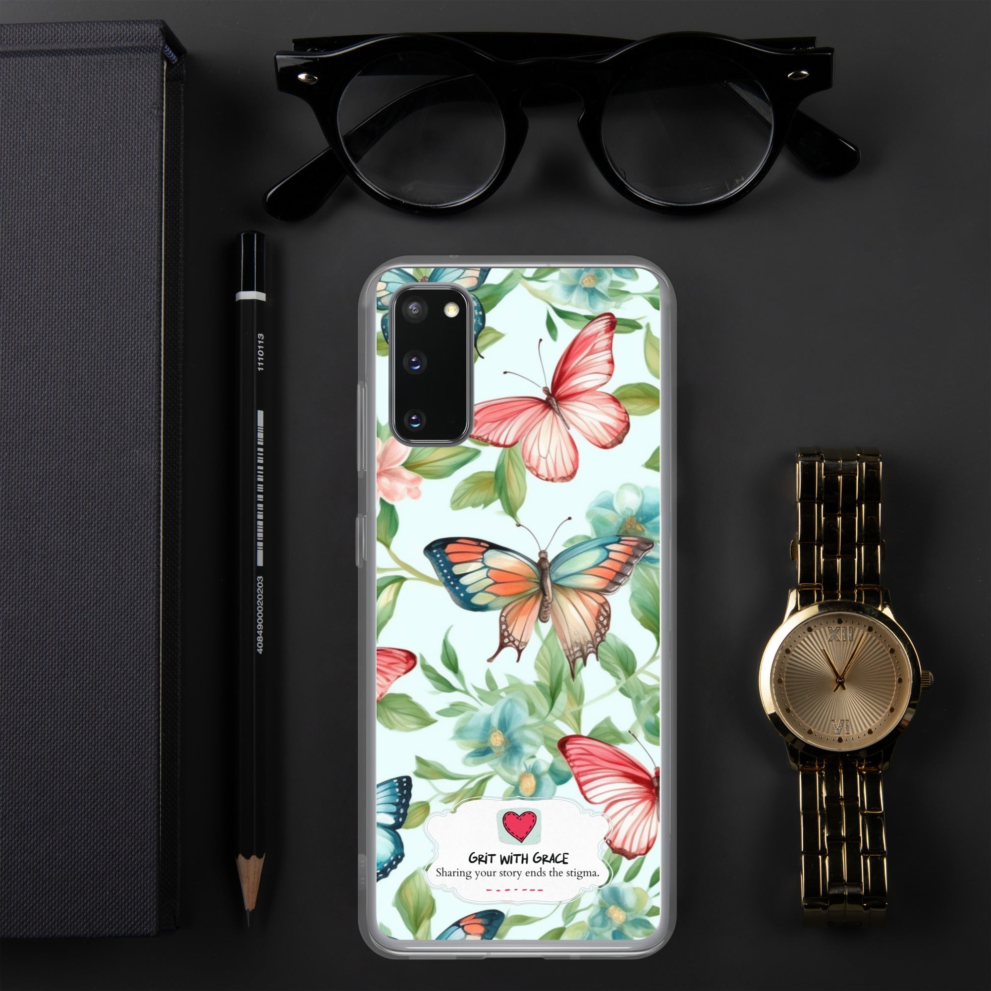 Butterfly Lover's Stylish Yet Protective Samsung Galaxy Case