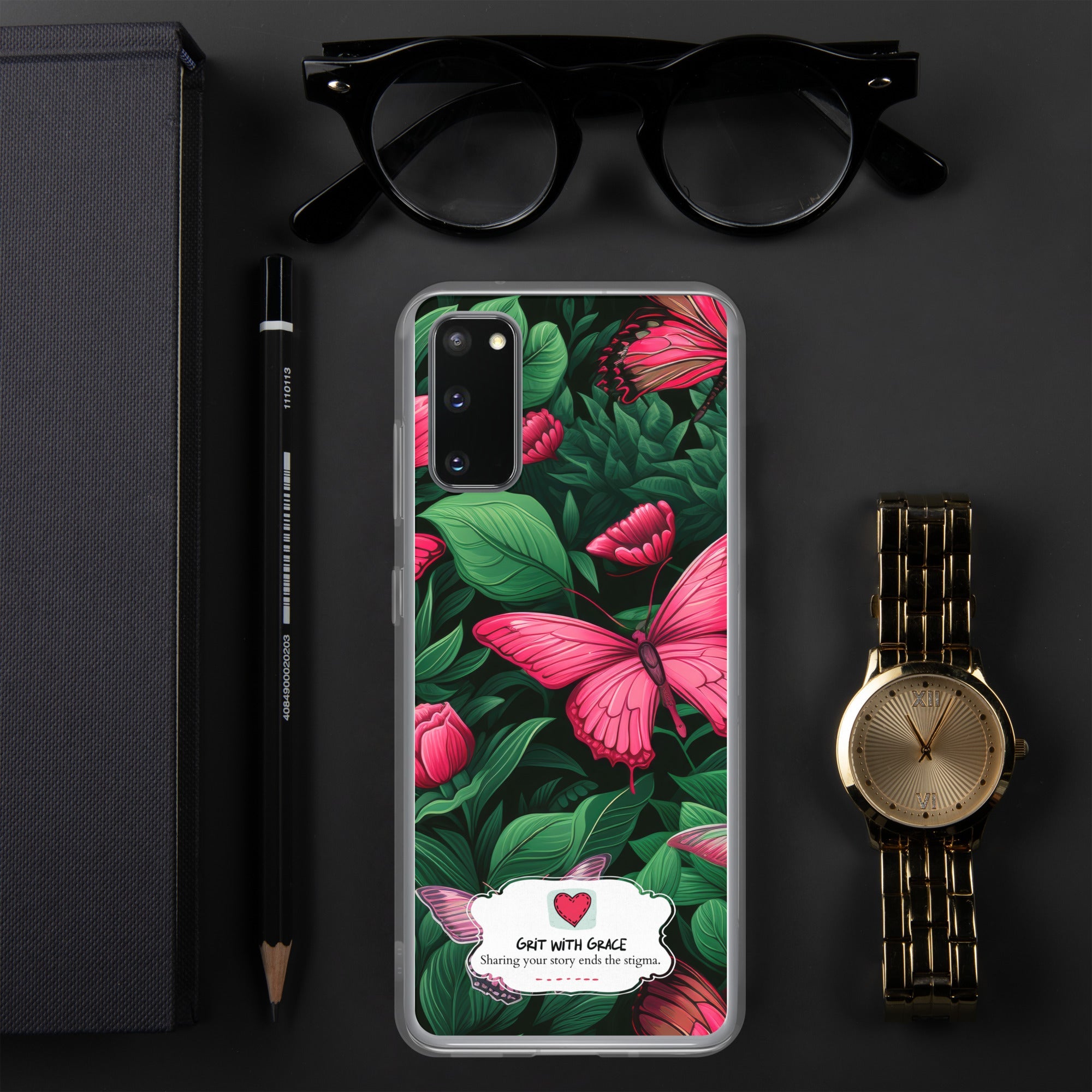 Butterfly Lover's Stylish Yet Protective Samsung Galaxy Case