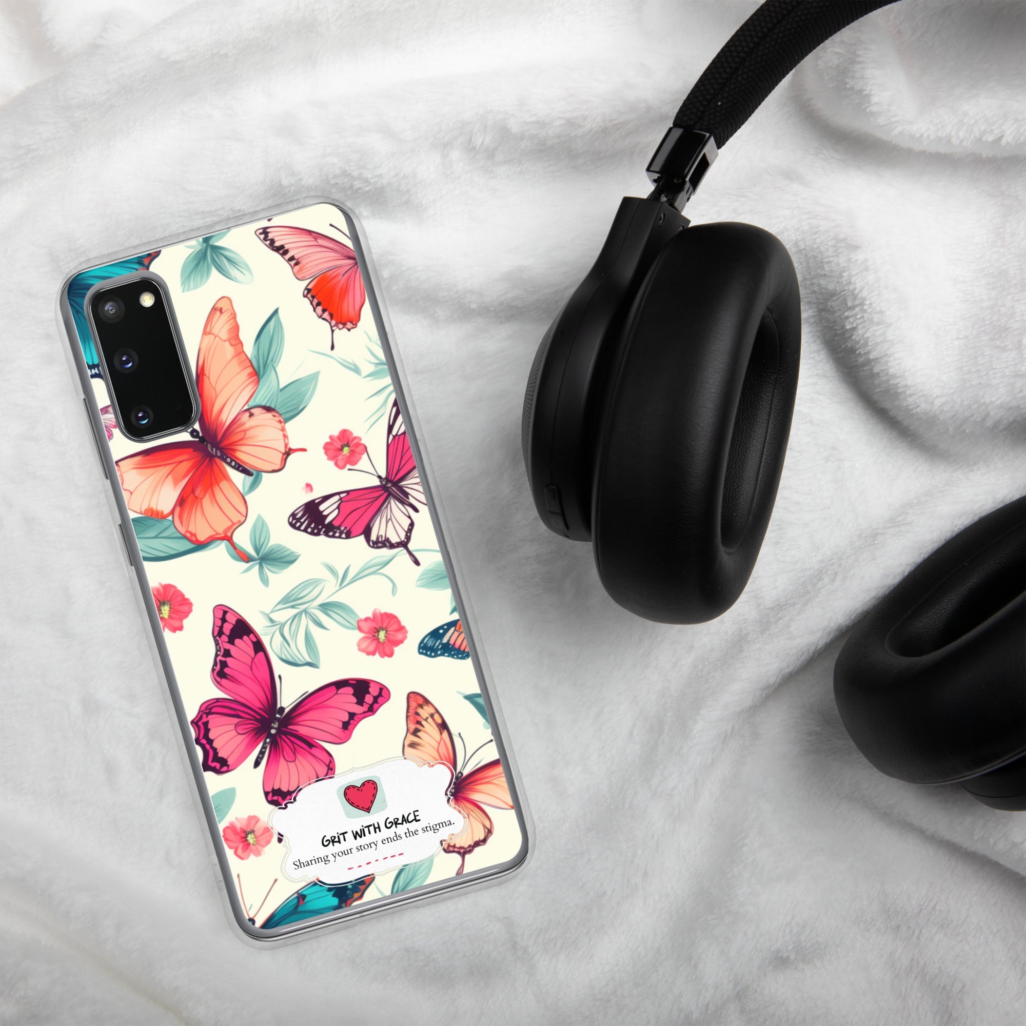 Butterfly Lover's Stylish Yet Protective Samsung Galaxy Case